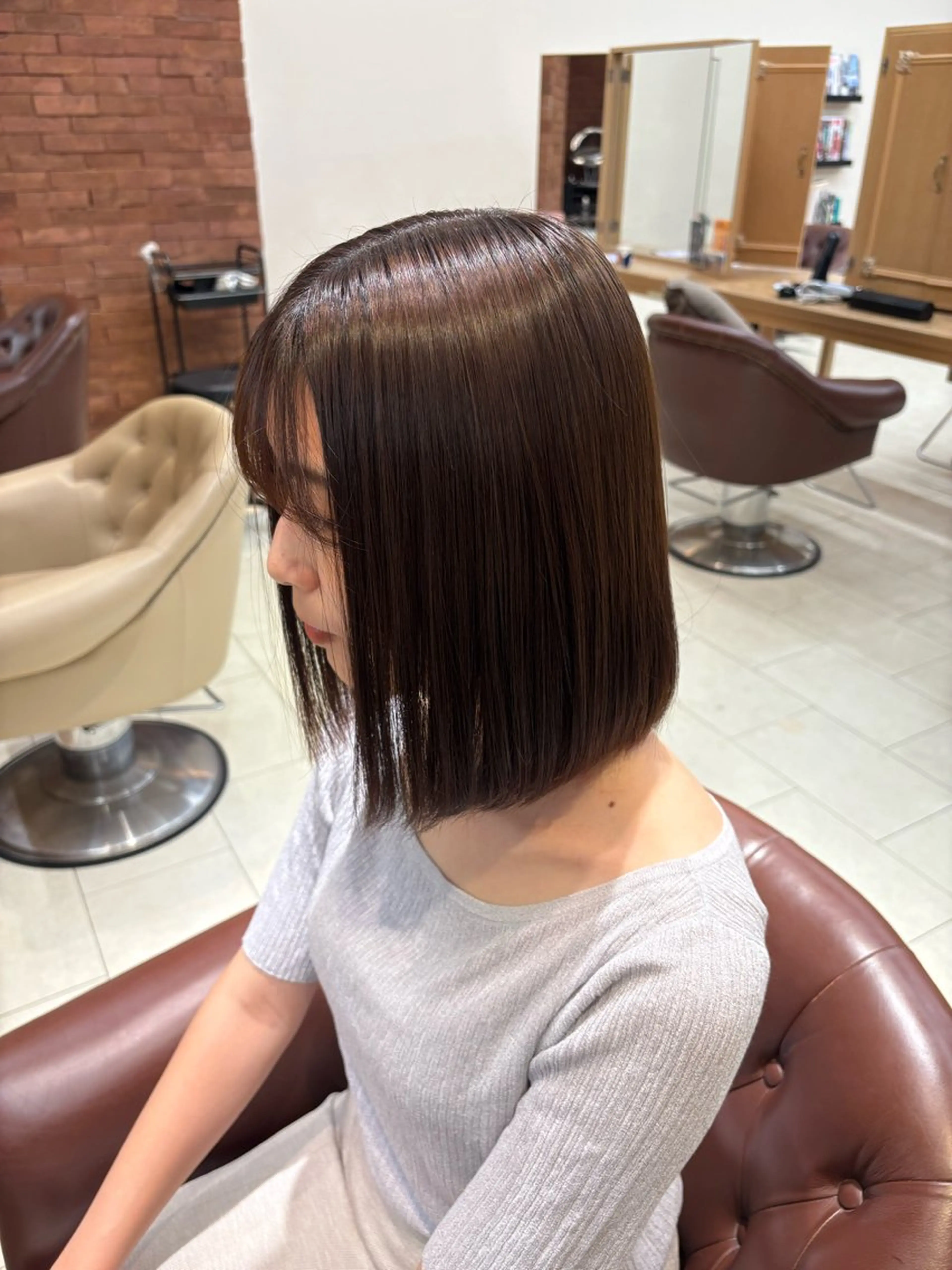 ミディアム ボブ SARA BEAUTY × LIFESTYLE所属・【SARA】 meiのヘアスタイル