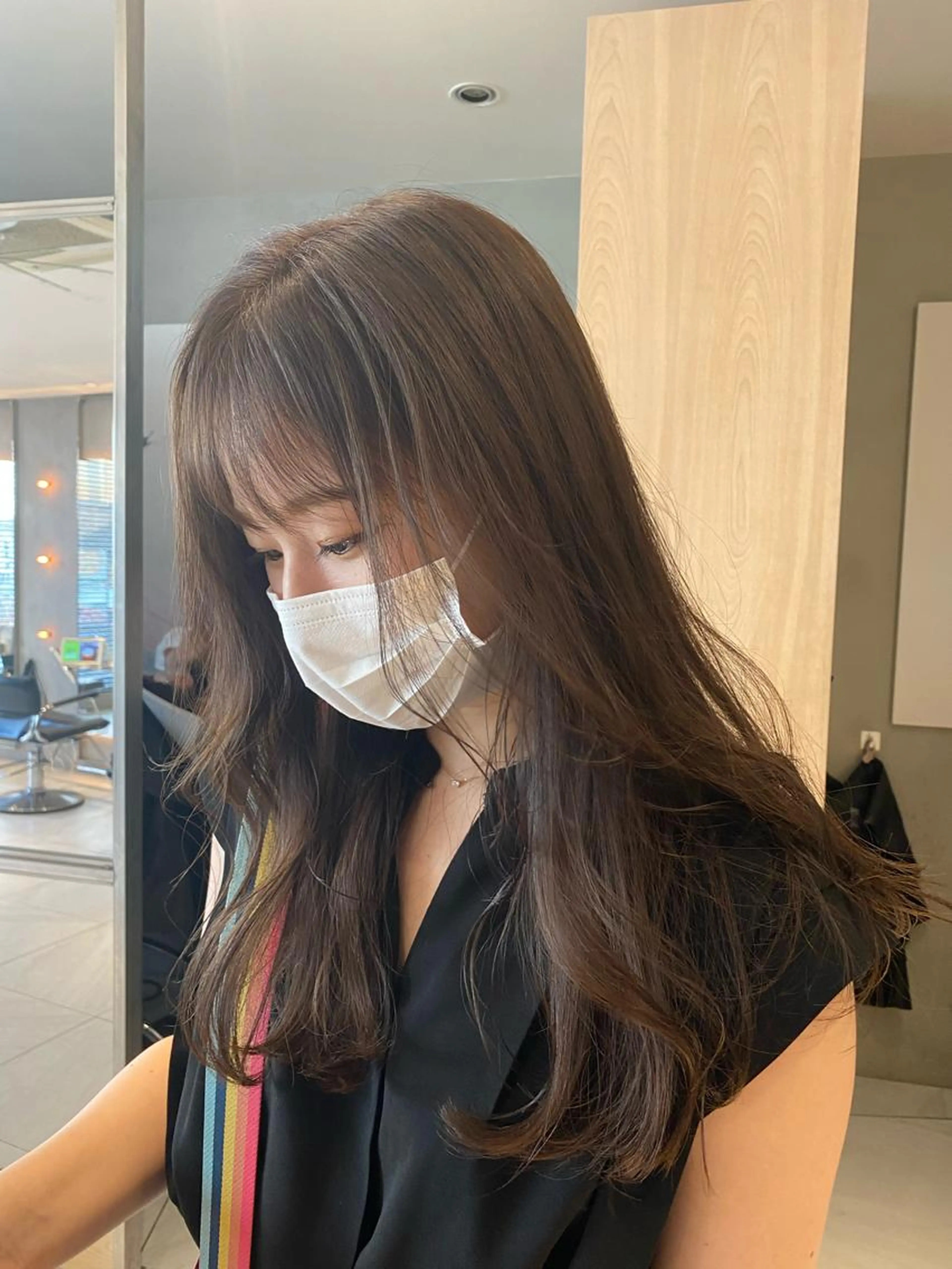 【ノンダメージで透明感】ブリーチなしダブルカラー ＋マイクロバブルシャンプー+TRの写真