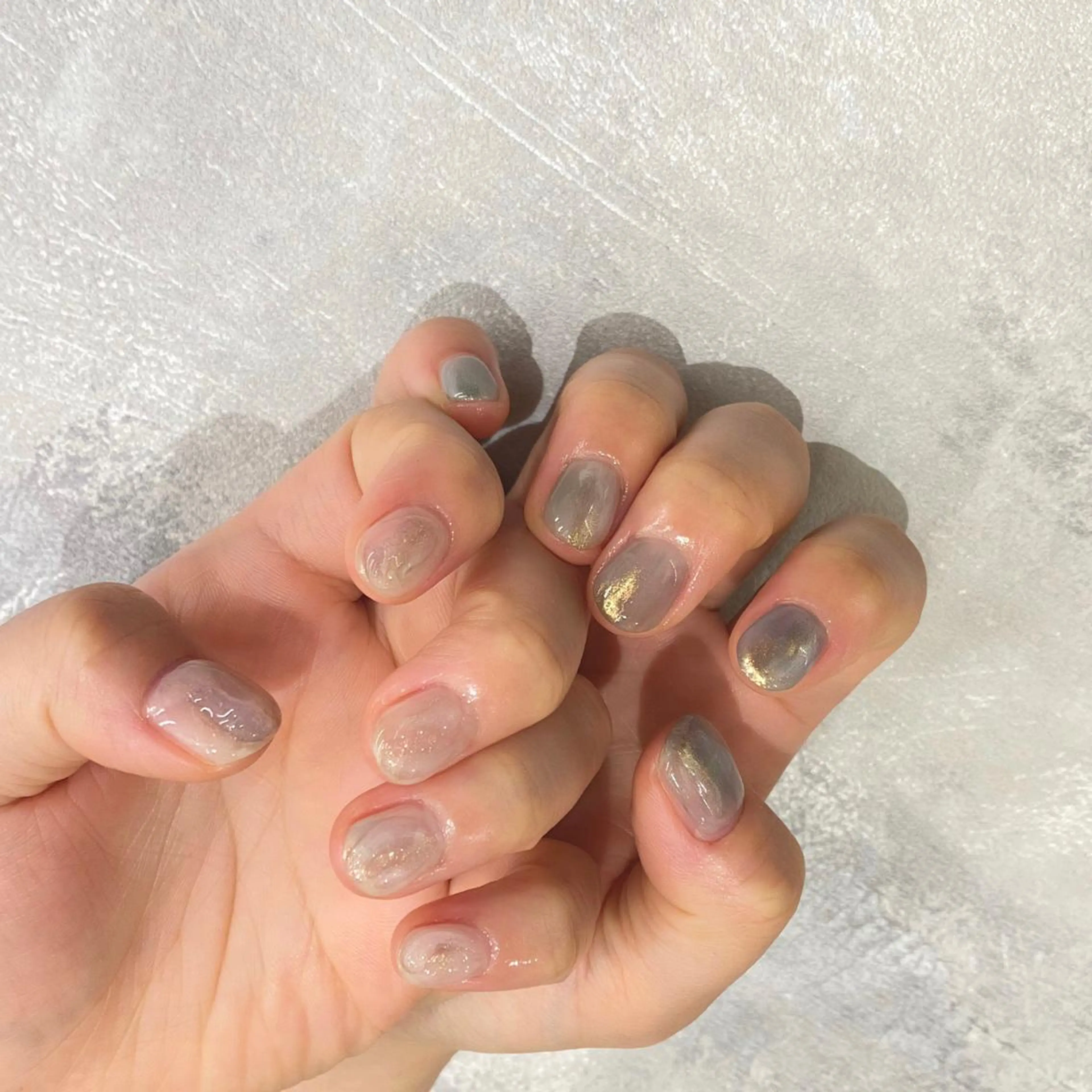 ネイル ハンドネイル Yuriko Omi パラジェル/渋谷のネイルデザイン