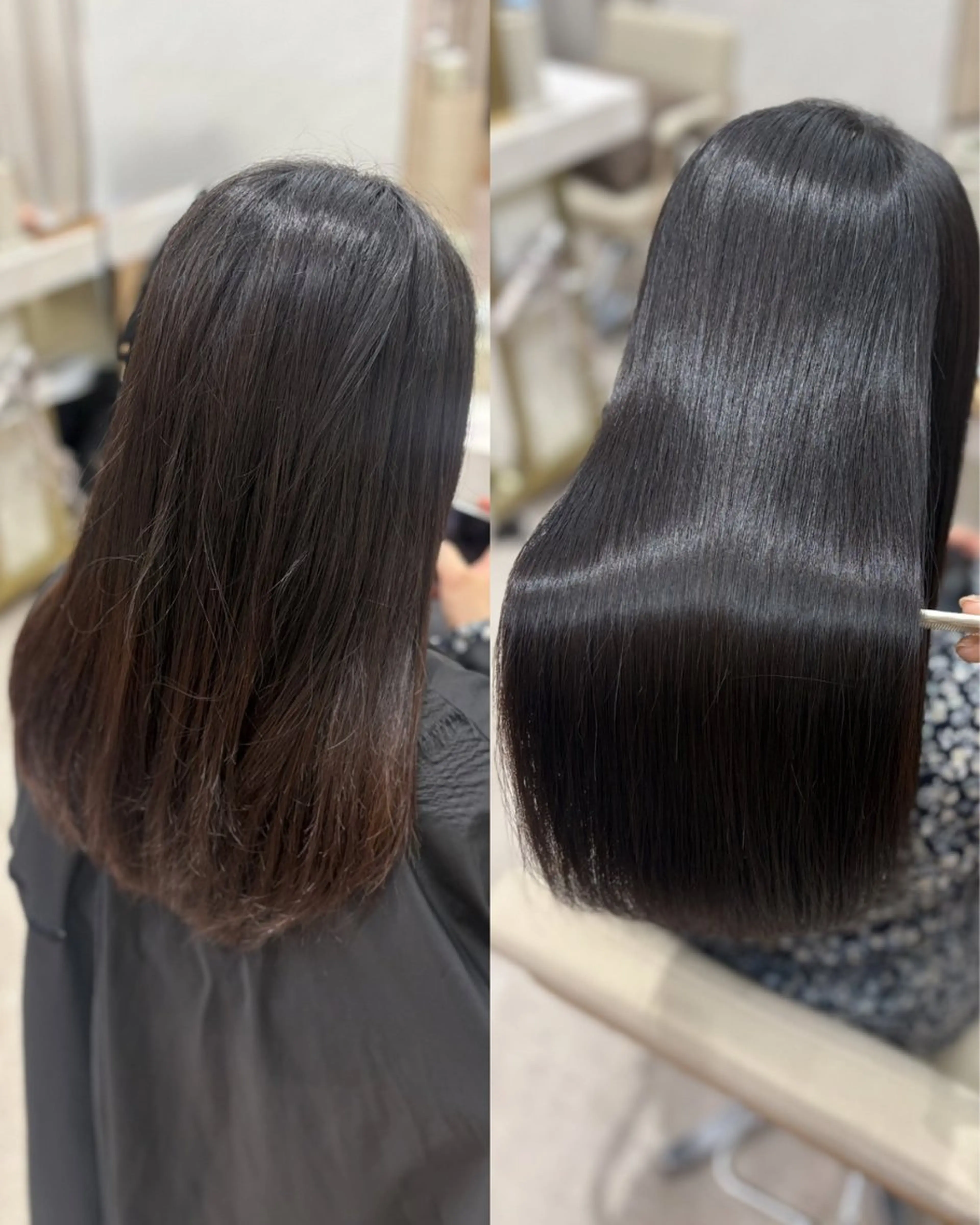 ロング 縮毛矯正 トリートメント 🫧美髪矯正特化🫧 小林杏夏のヘアスタイル