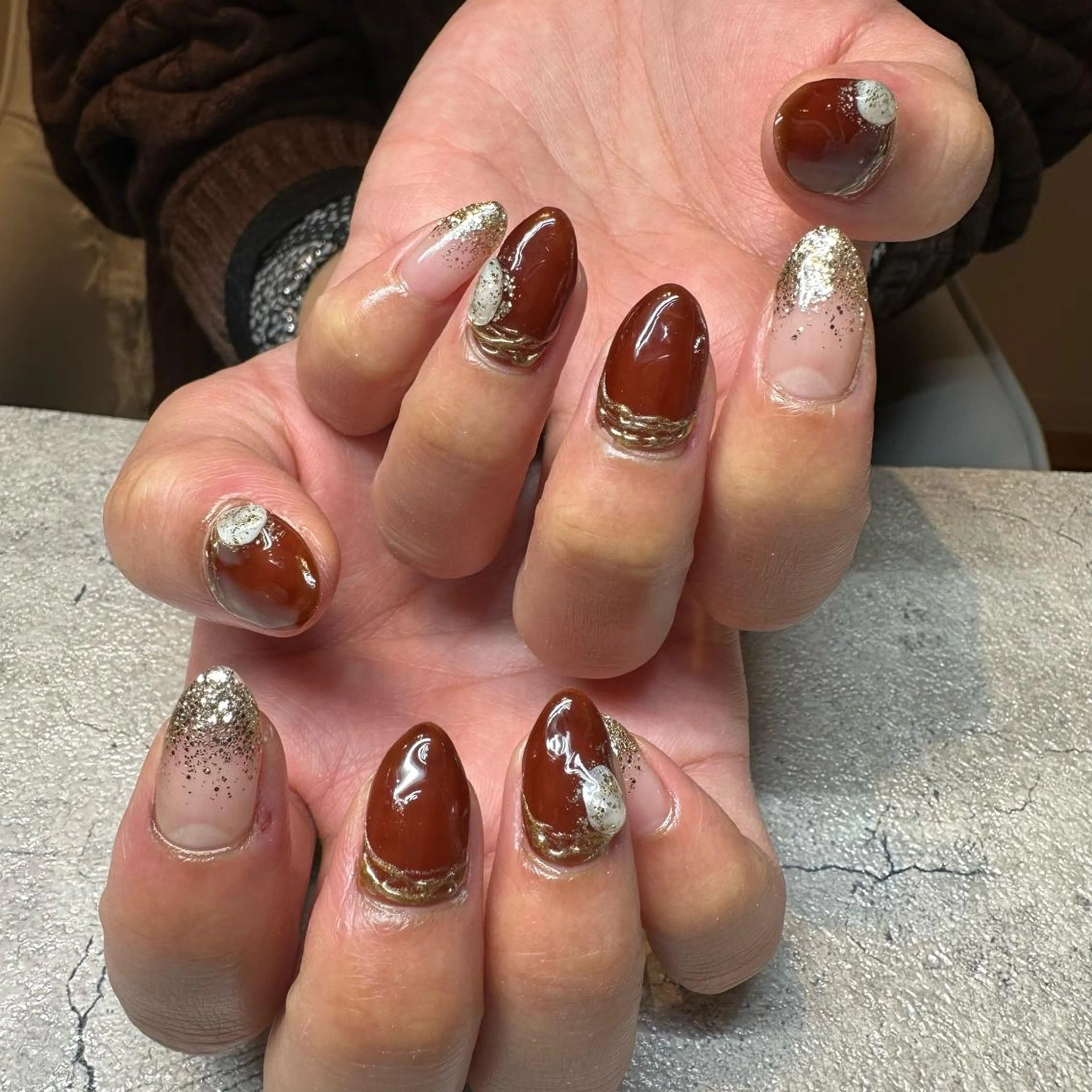 ネイル ハンドネイル Tocowaka マエダのネイルデザイン