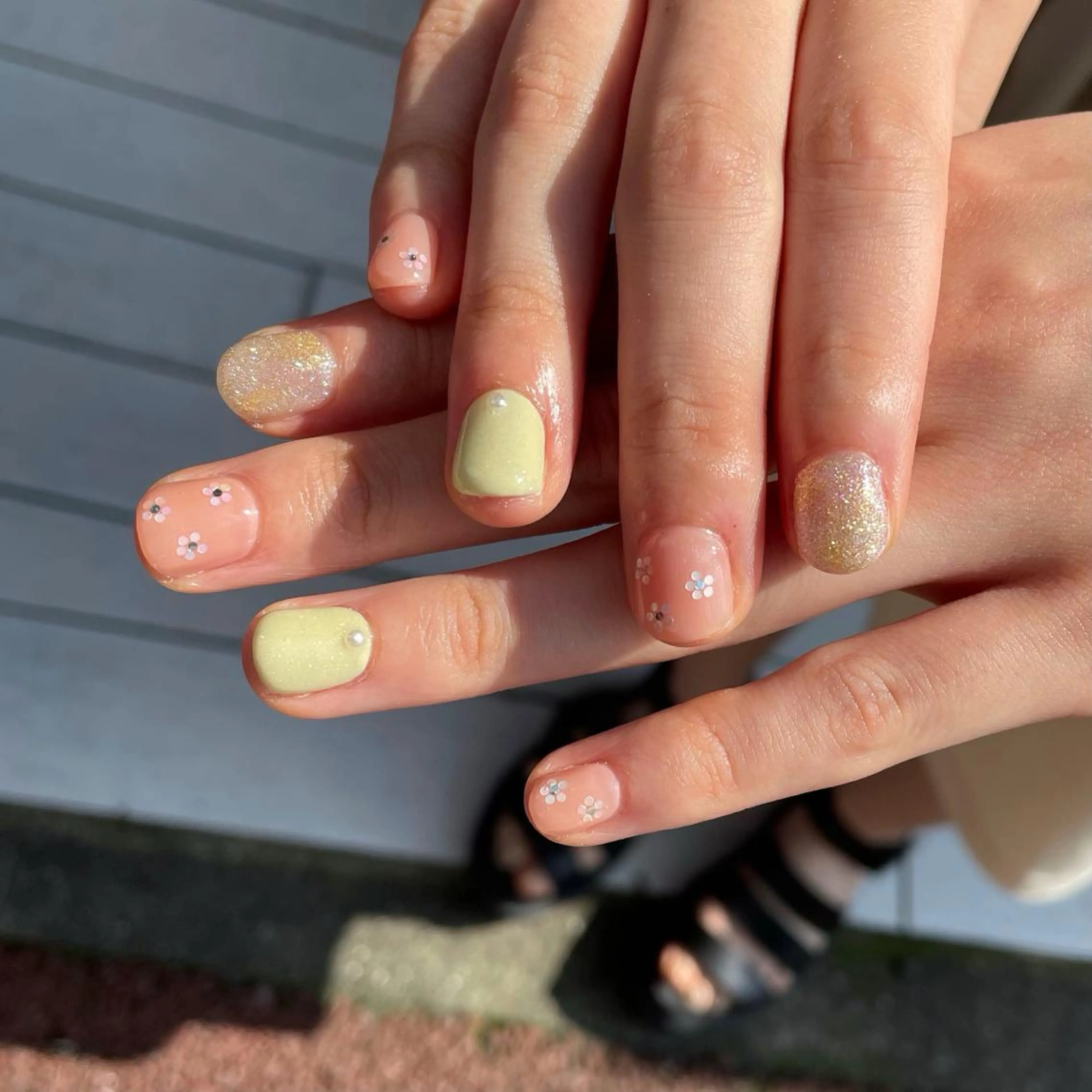 ネイル ハンドネイル 新井 ひなののネイルデザイン