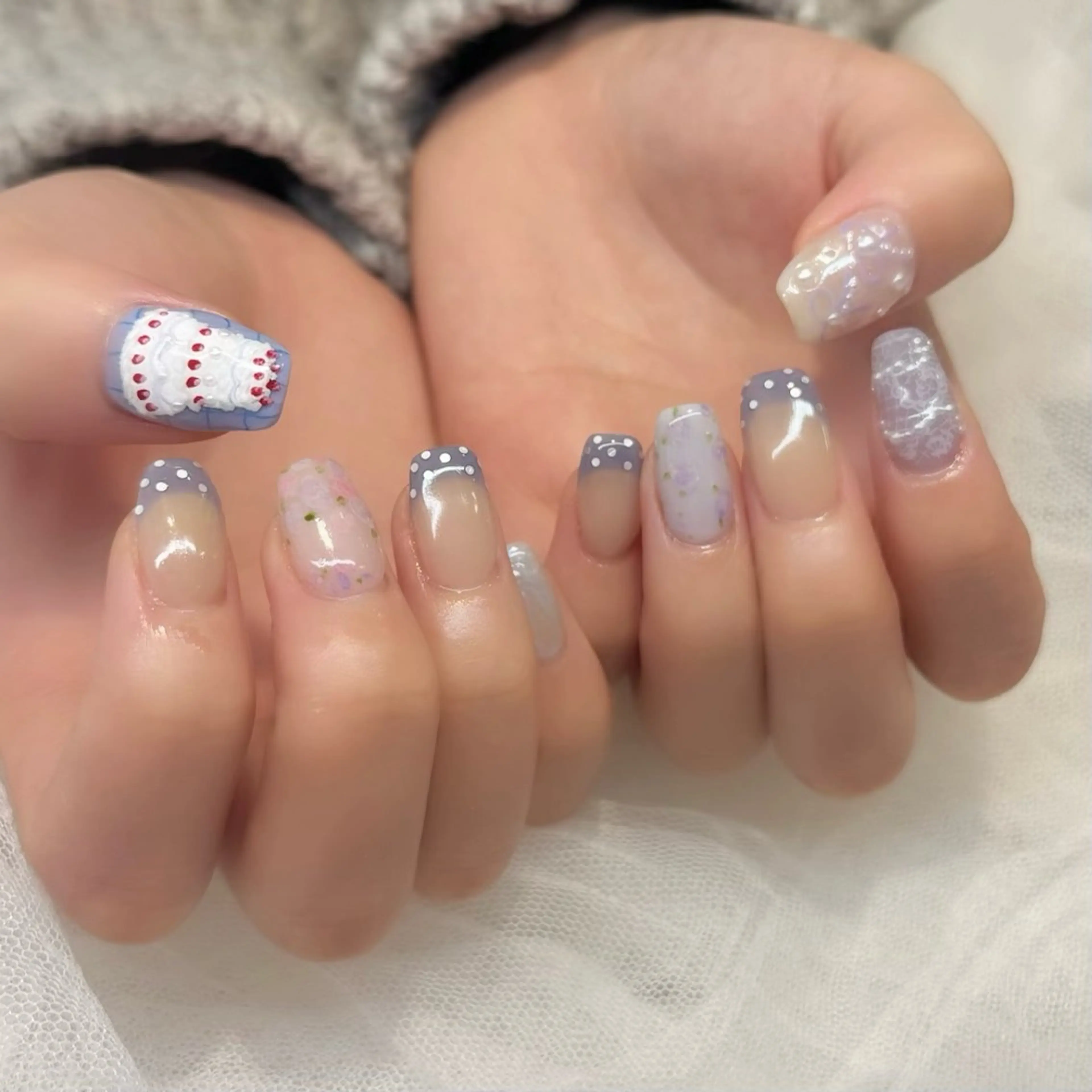 ネイル ハンドネイル 新井 ひなののネイルデザイン