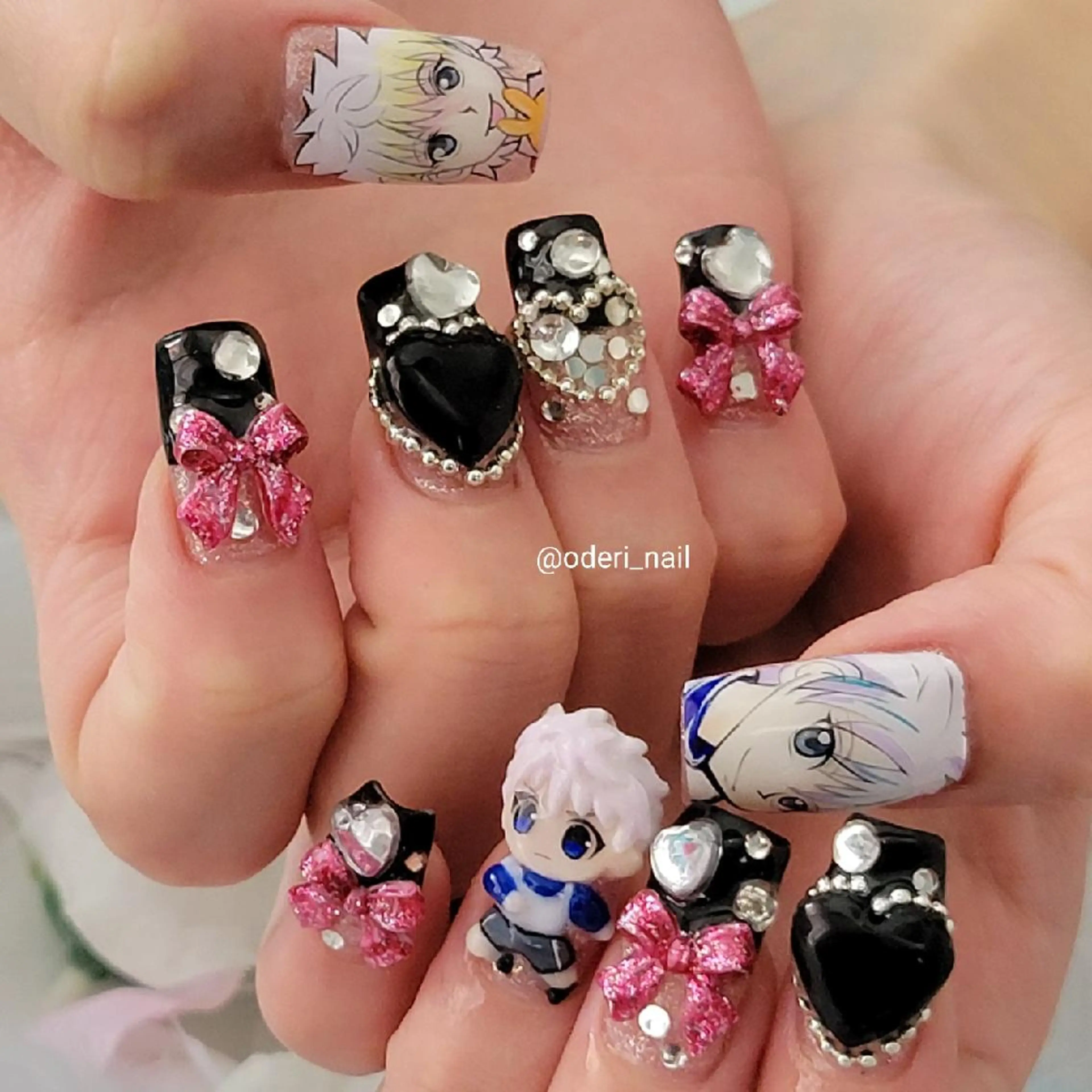 ネイル アートネイル ジェルネイル おで@ oderi_nailのネイルデザイン