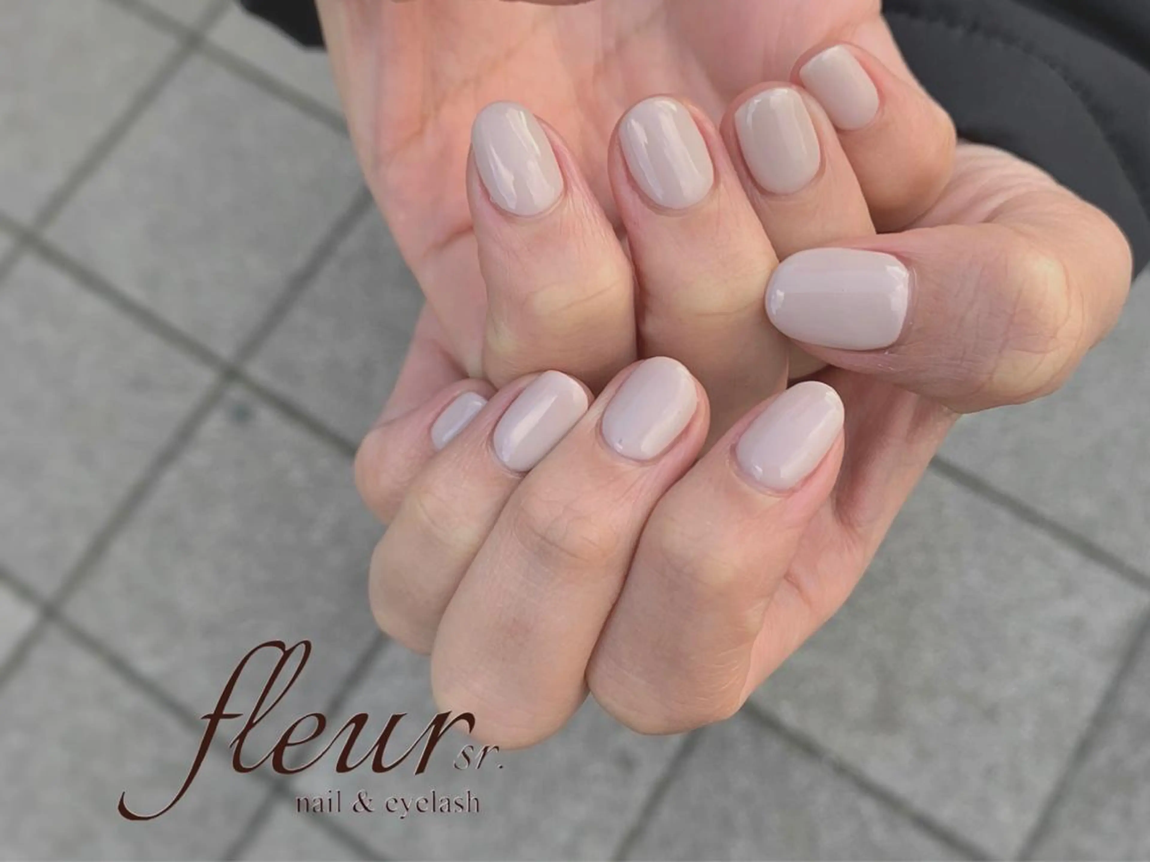 ネイル ワンカラーネイル ハンドネイル atore つかさのマツエク・マツパデザイン