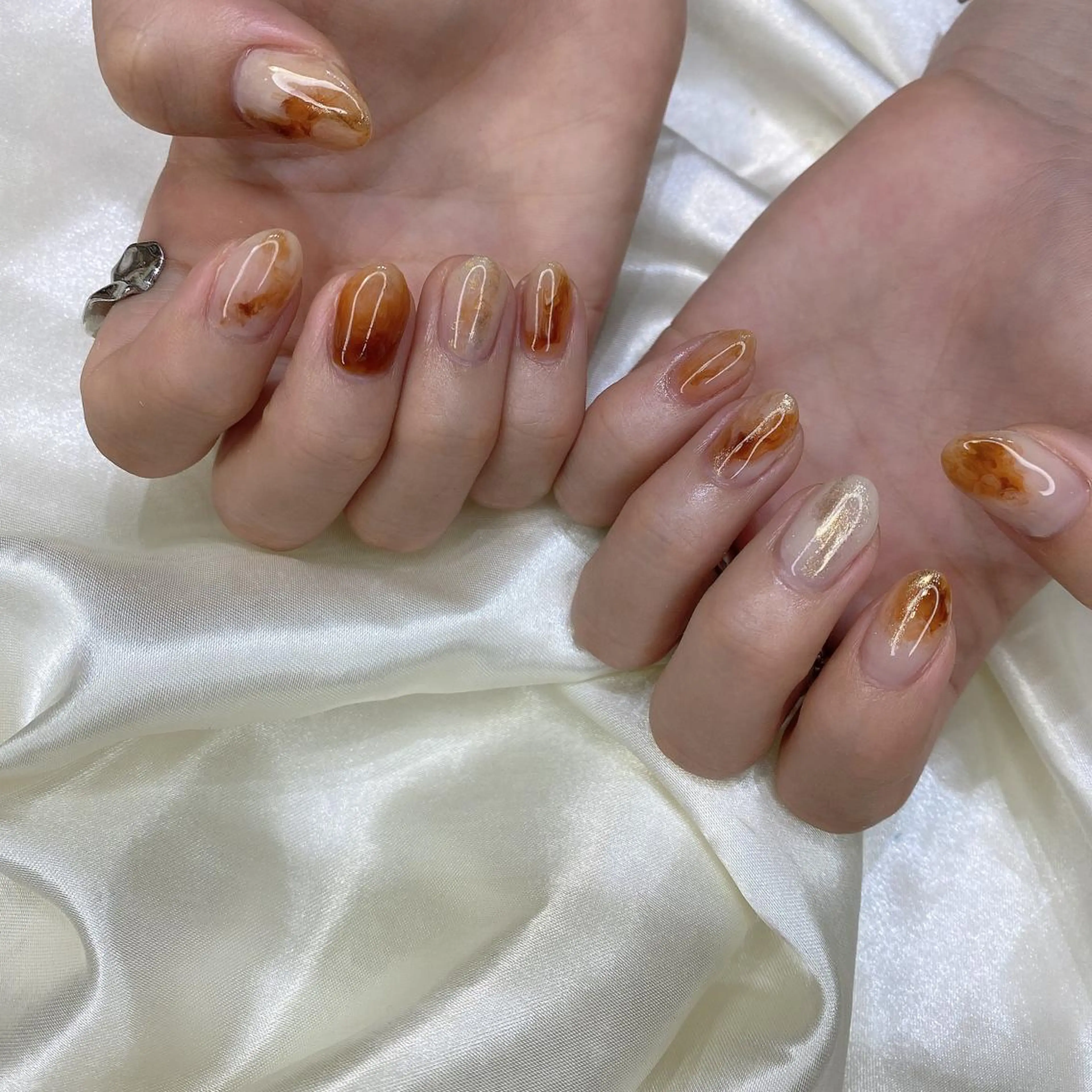 ネイル ハンドネイル 西岡 杏のネイルデザイン