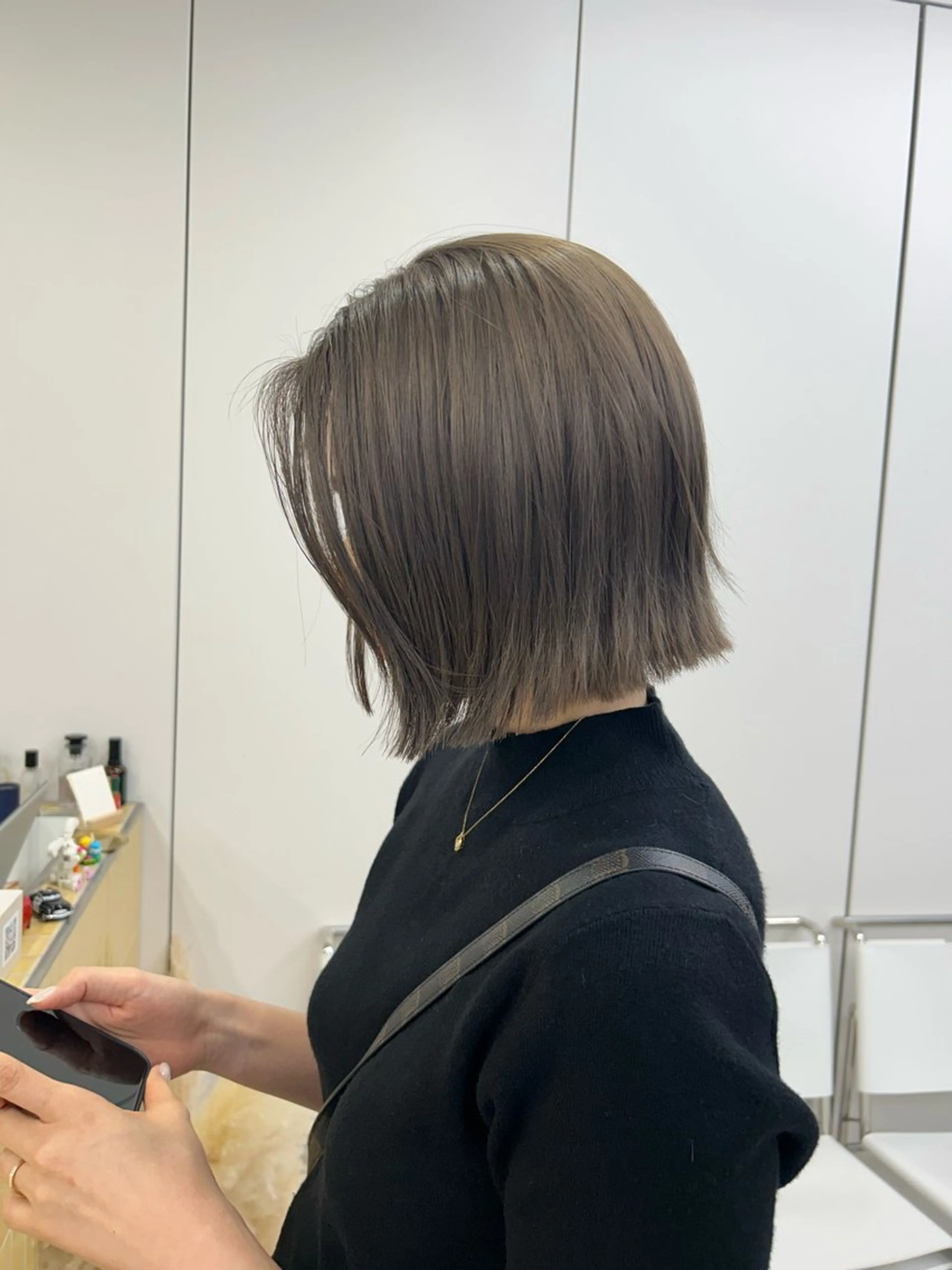 ショート カラー カット トリートメント 髪質改善/艶カラー /レイヤーカット💛のヘアスタイル