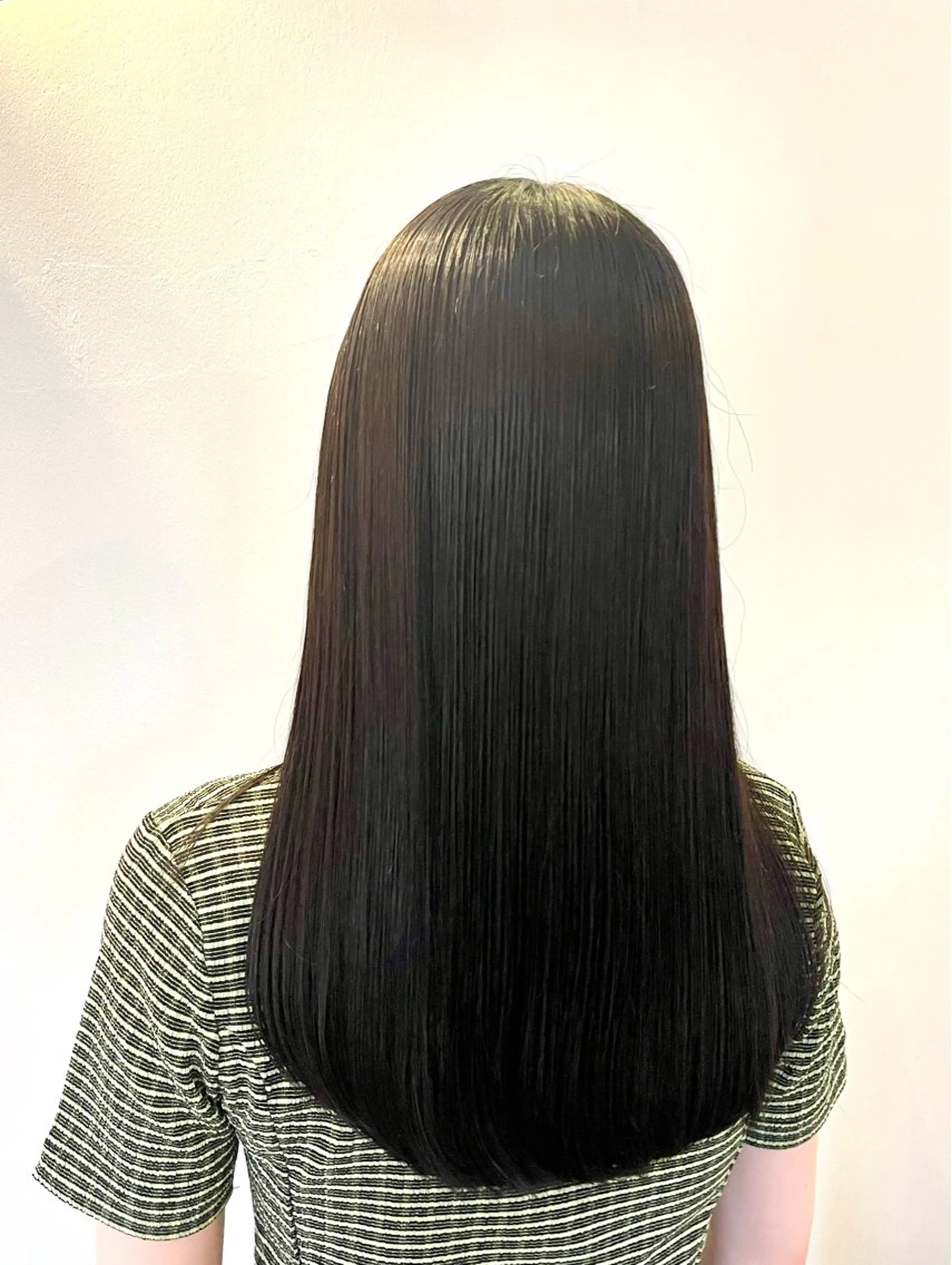 ロング カット ヘアカラー トリートメント 葛西 夏海のヘアスタイル