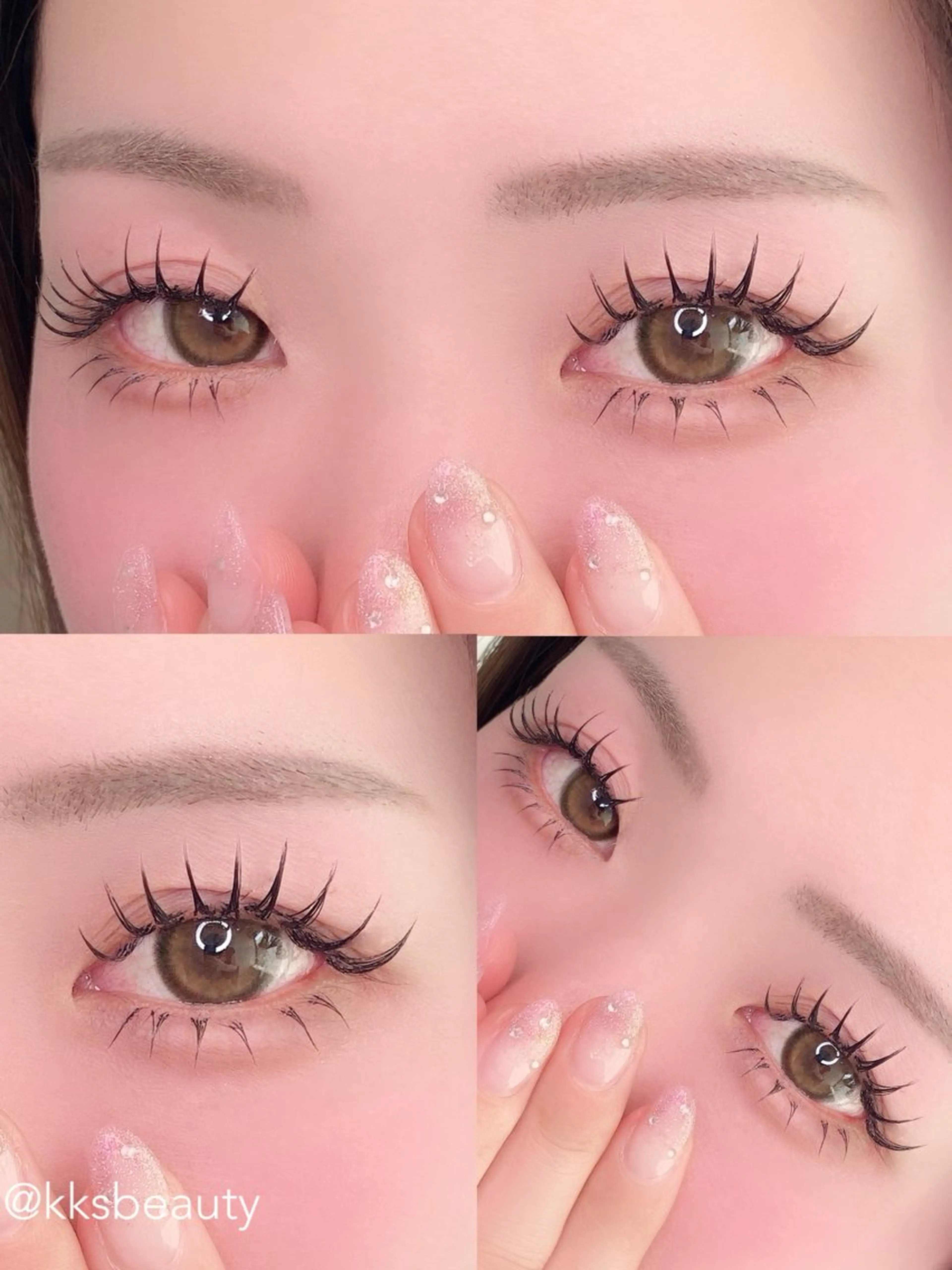 マツエク・マツパ KKSBeauty 心斎橋本店のマツエク・マツパデザイン