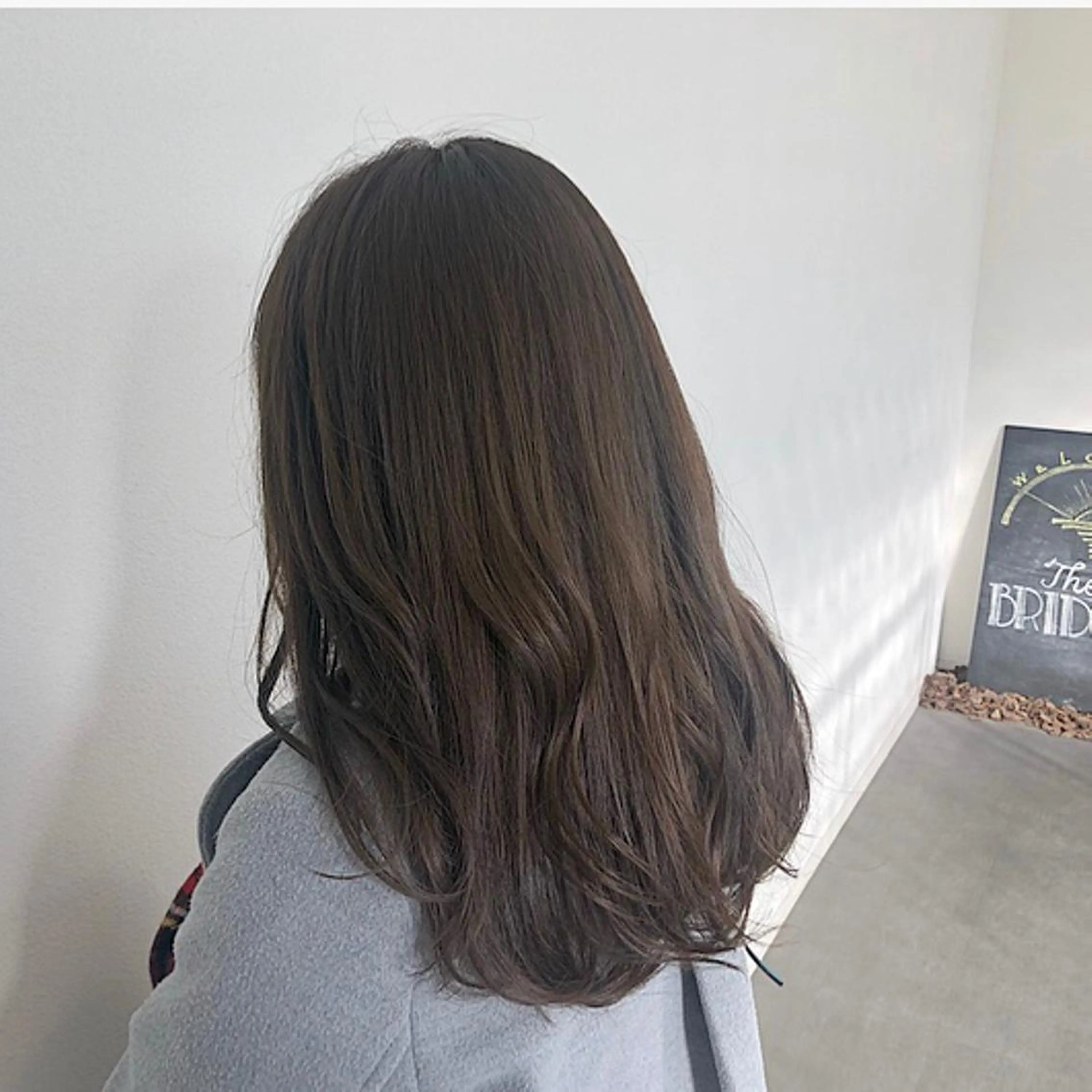 ミディアム カラー GPIP 近藤沙樹のヘアスタイル