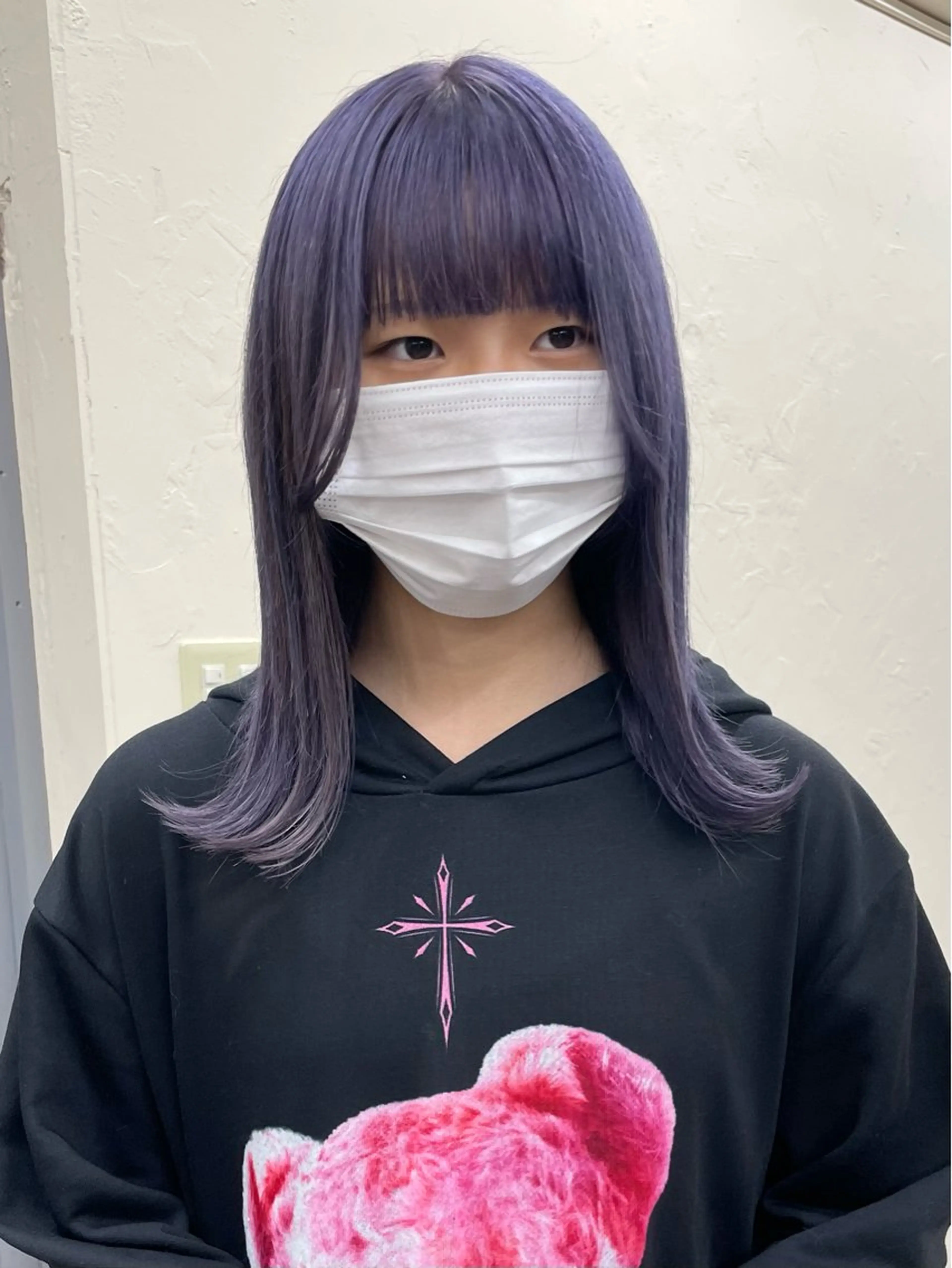 カラー レディースパーマ モデル募集RIKOのヘアスタイル