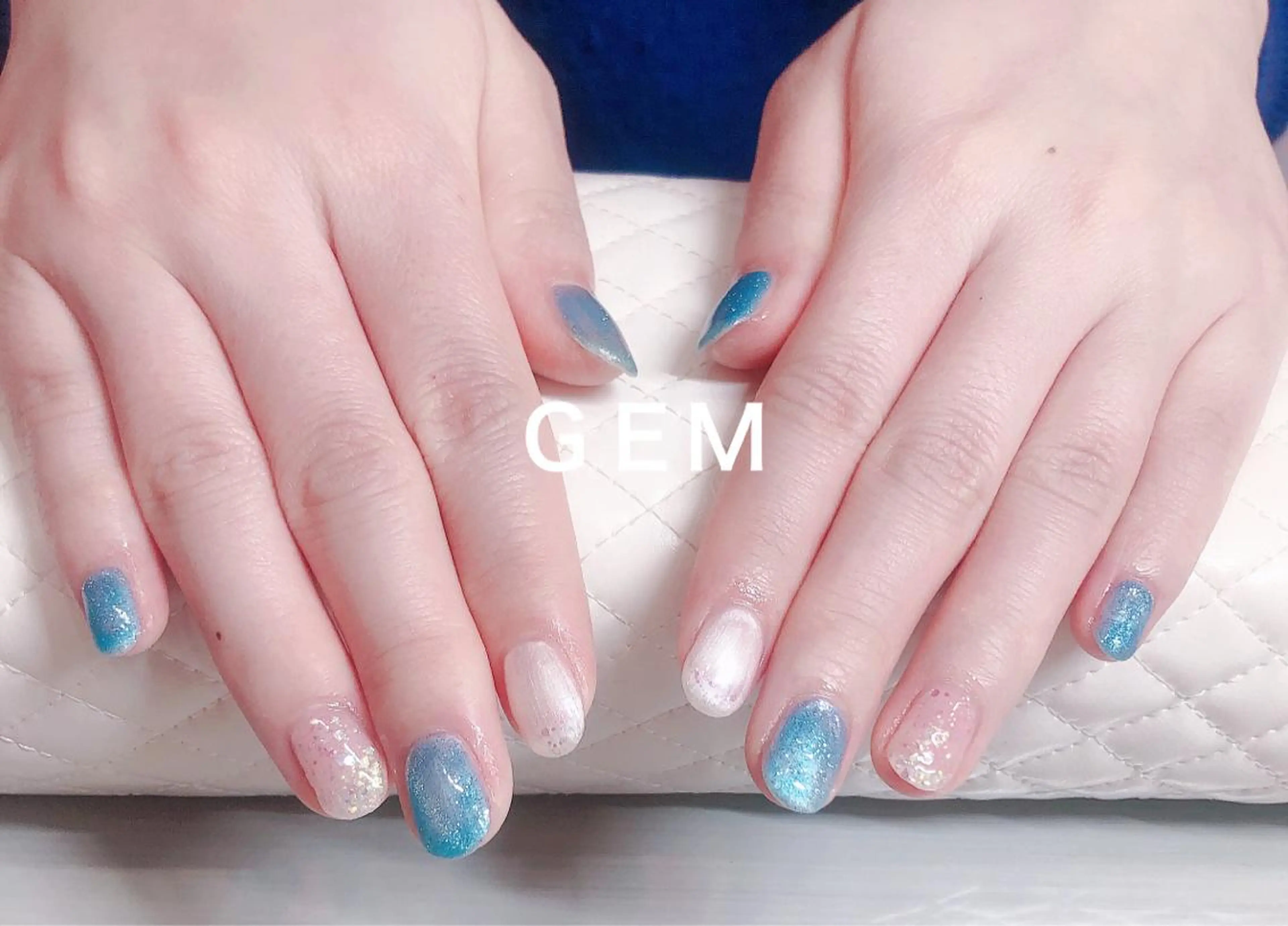 ネイル ジェルネイル マグネットネイル GEM beautyのマツエク・マツパデザイン