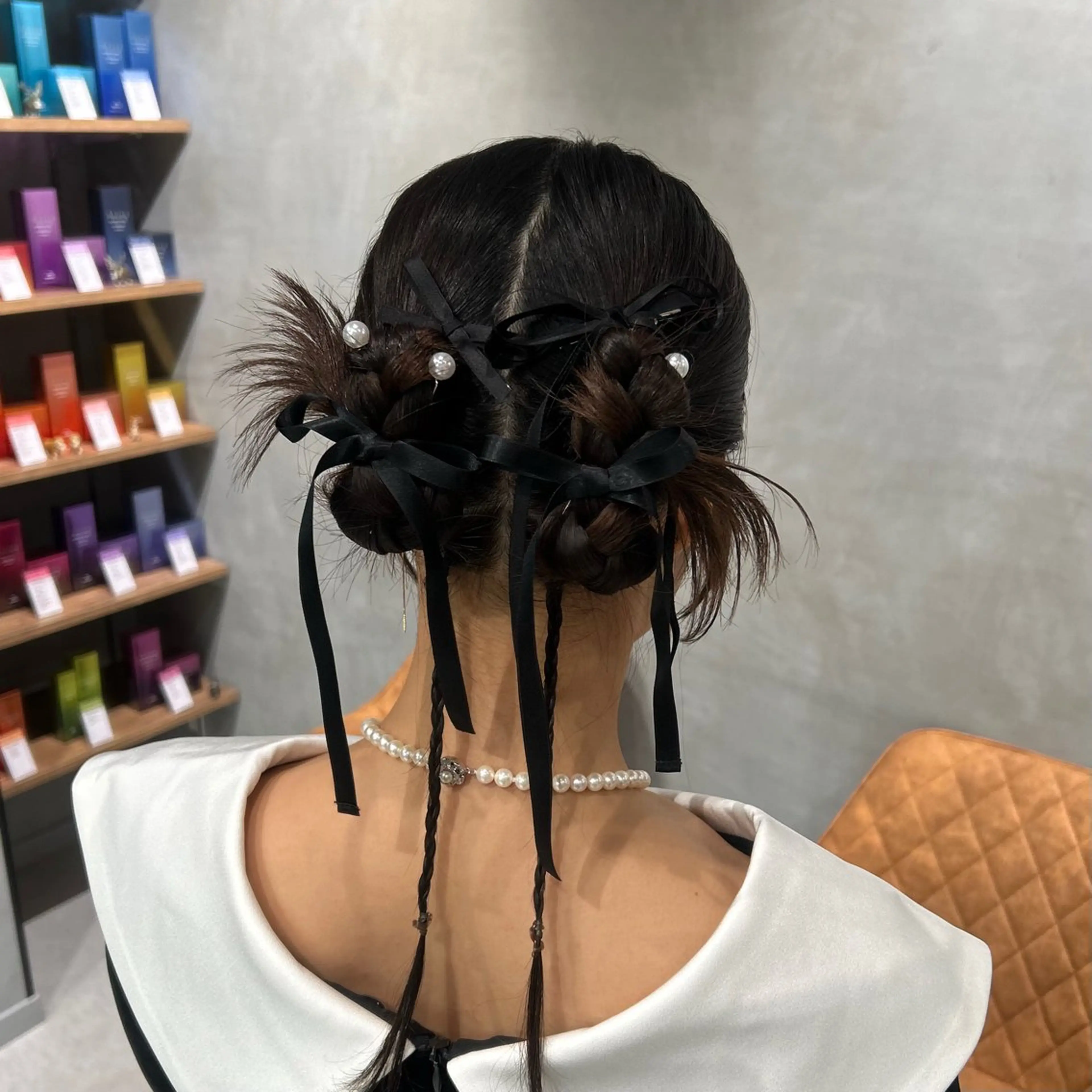 ヘアアレンジ 透明感カラー🫧 ✴︎meiのヘアスタイル