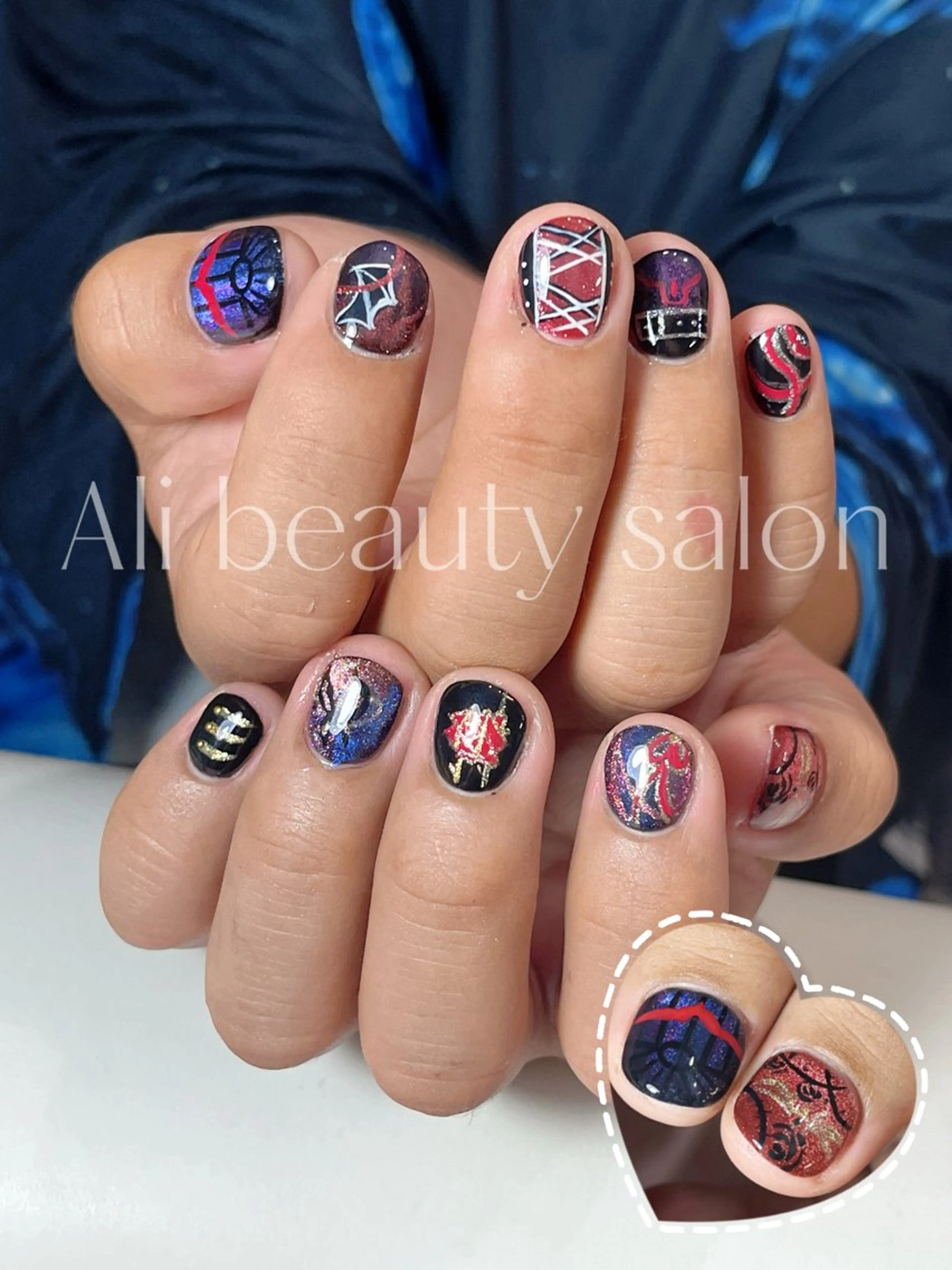 ネイル Ali 新小岩 ネイル専門のネイルデザイン