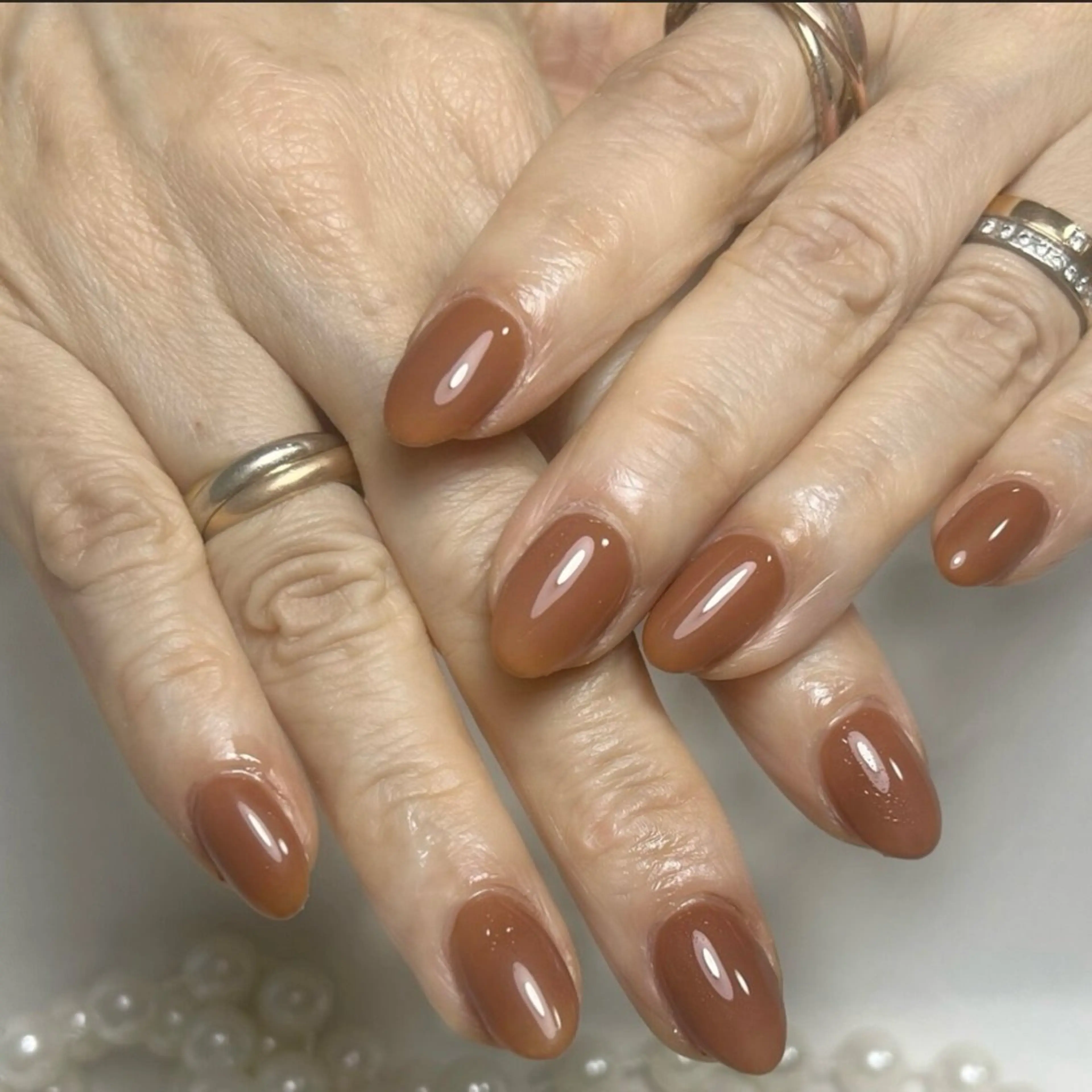 ネイル アートネイル フレンチネイル ジェルネイル グラデーション 韓国ネイル ハンドネイル 久保田 マリコのネイルデザイン