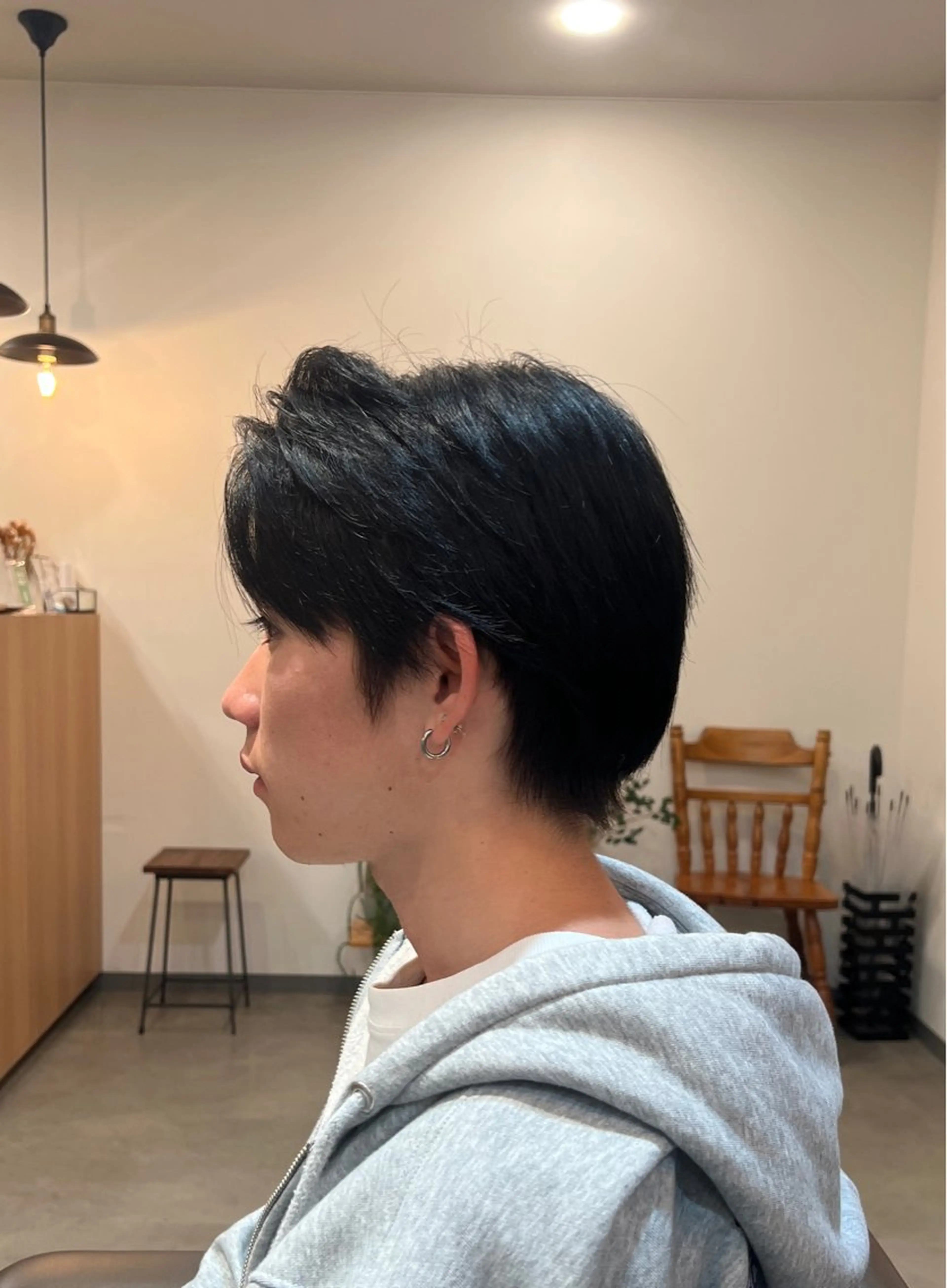 メンズ 和夢/メンズカット/ パーマ/ハイトーンのヘアスタイル