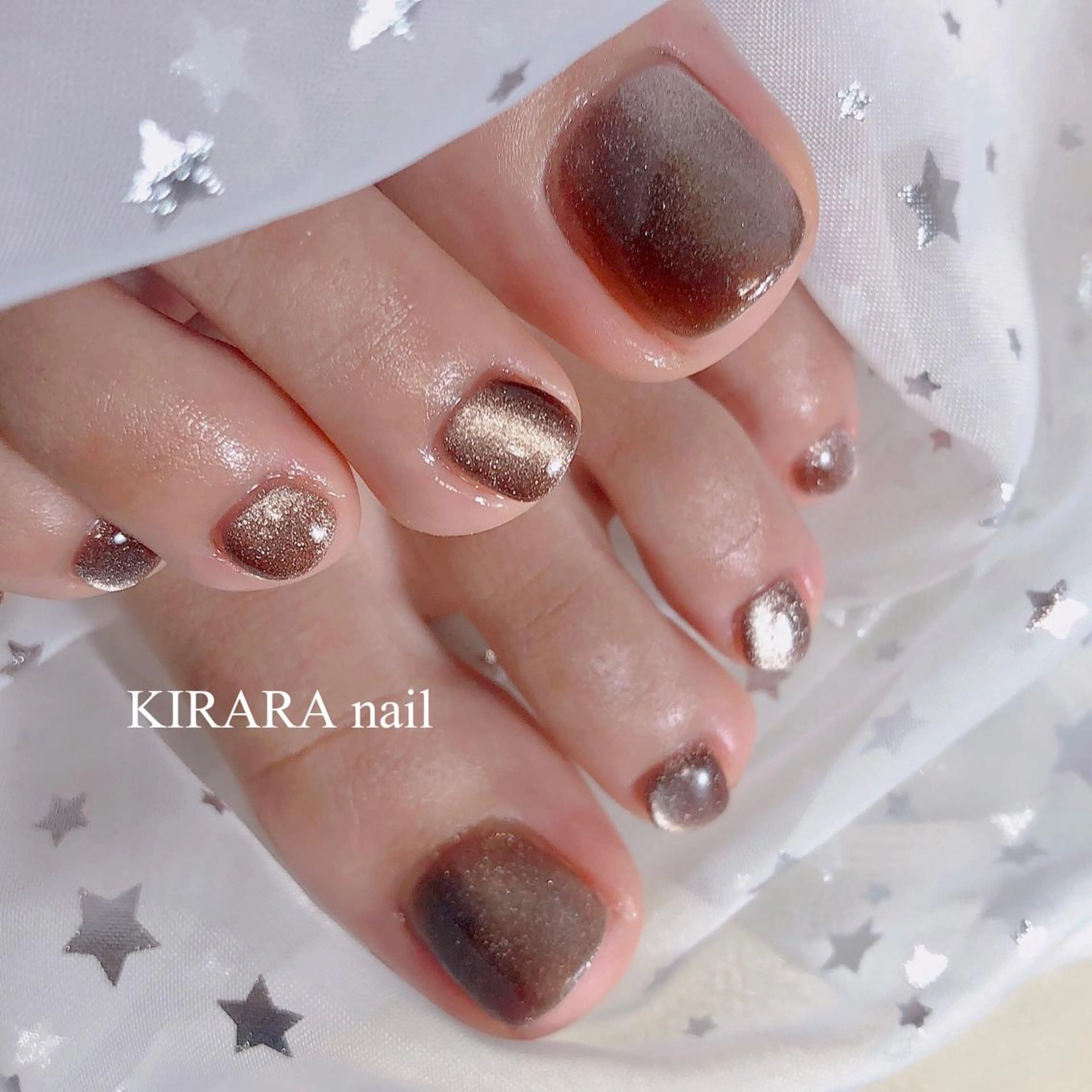 ネイル フットネイル KIRARA ネイルサロンのネイルデザイン