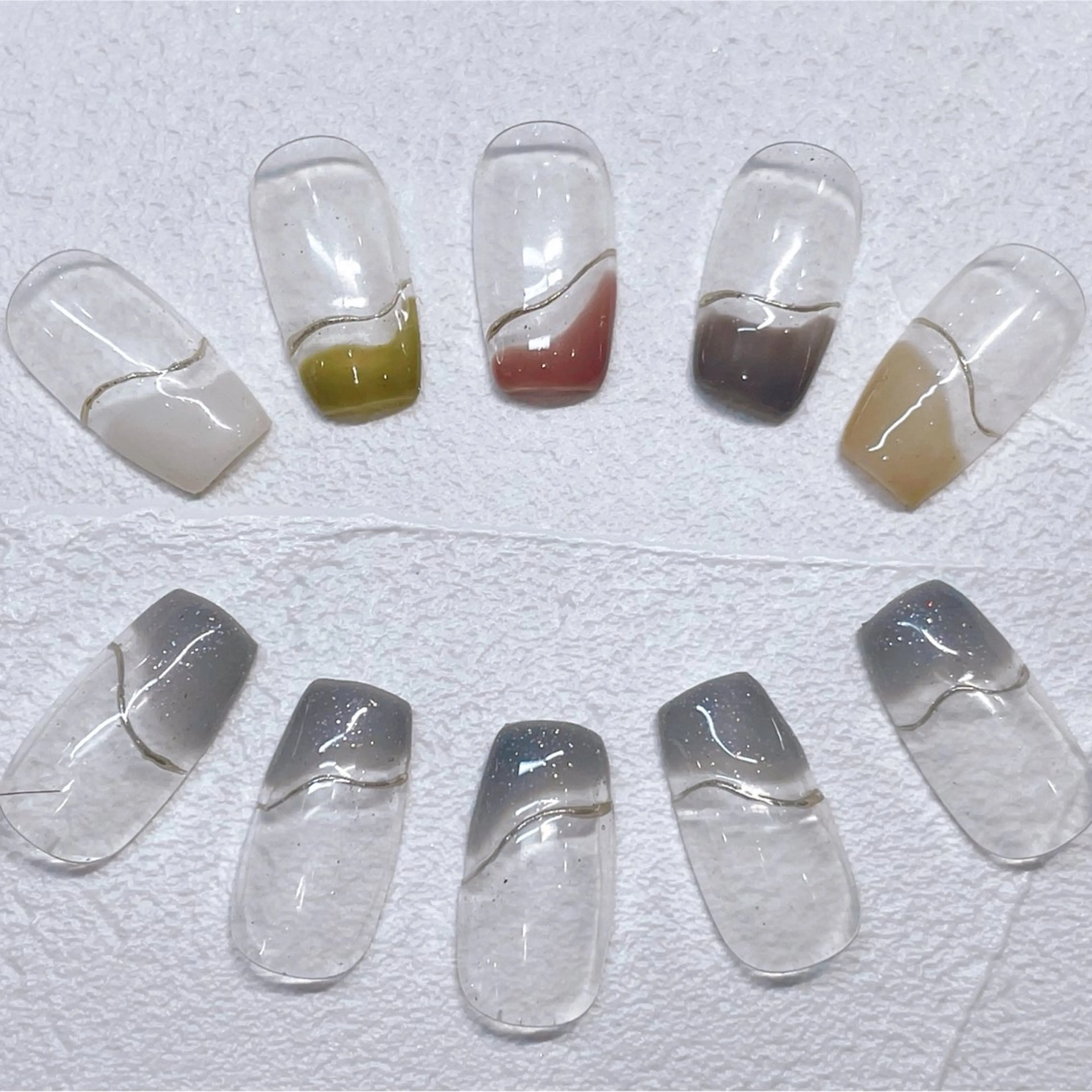 ネイル フレンチネイル Plaisir プレジールのネイルデザイン