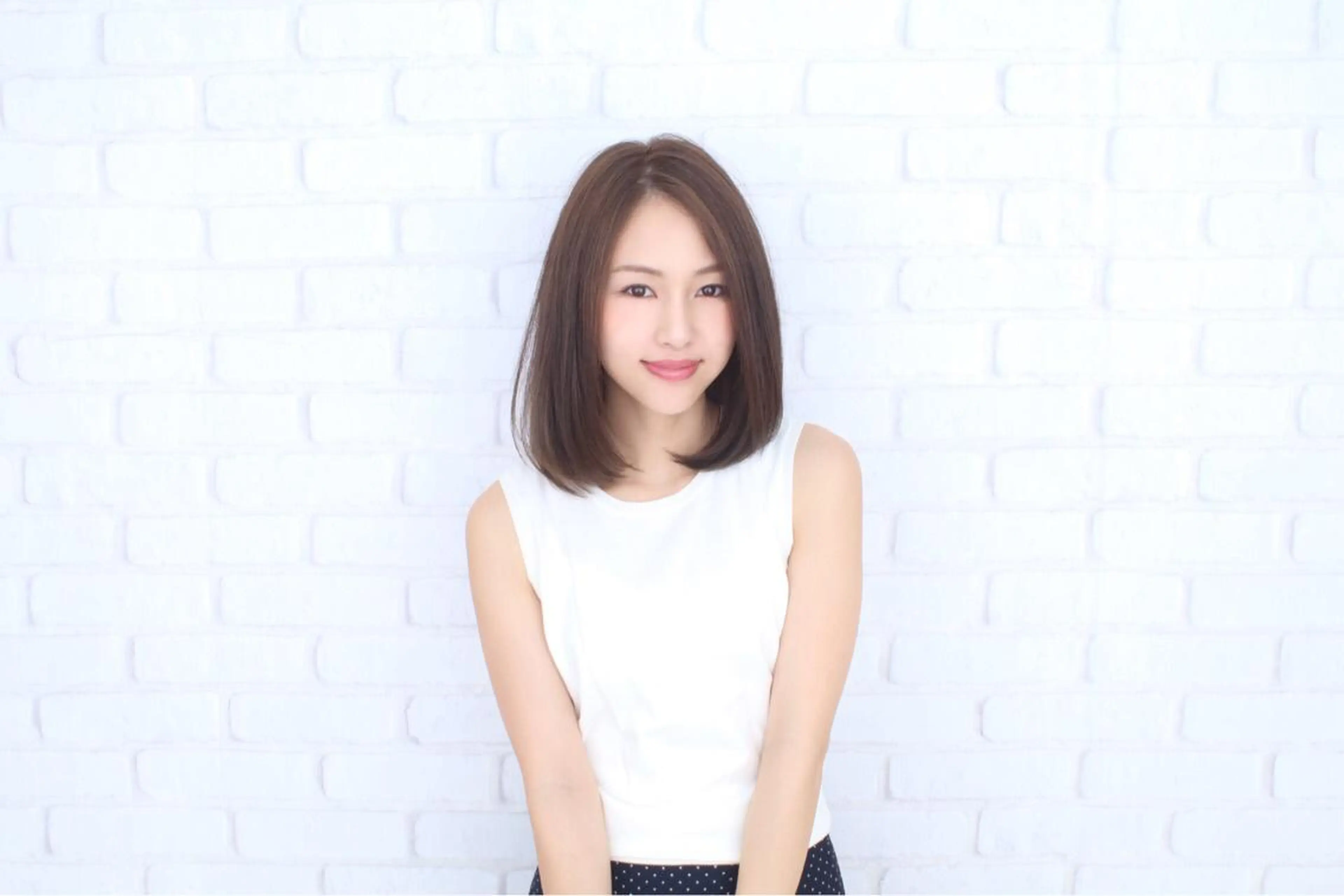 ミディアム カラー noa  ノアのヘアスタイル