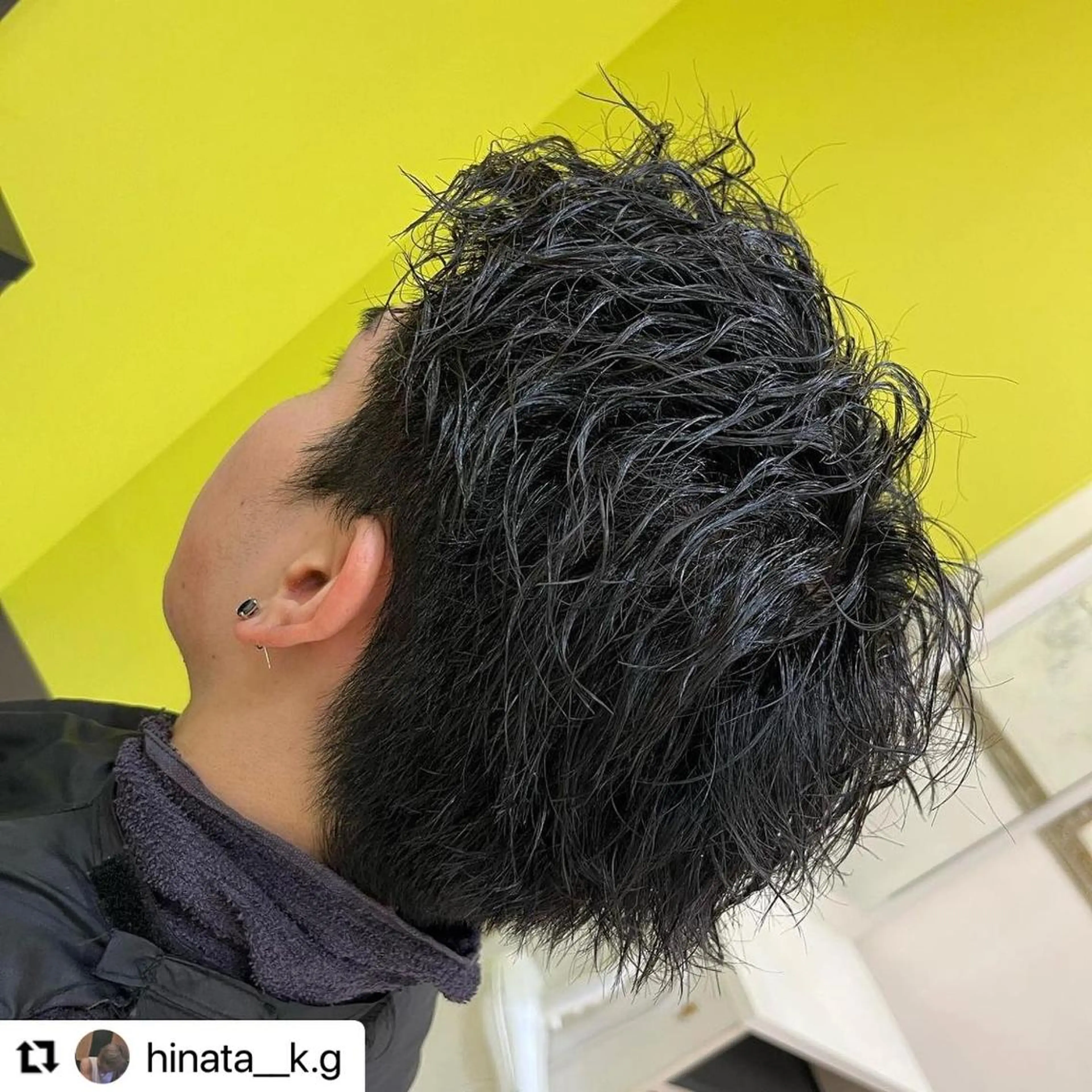 ショート カラー パーマ メンズ メンズブリーチ ブリーチ ブロンド 🩷Eny terrace🩷のヘアスタイル