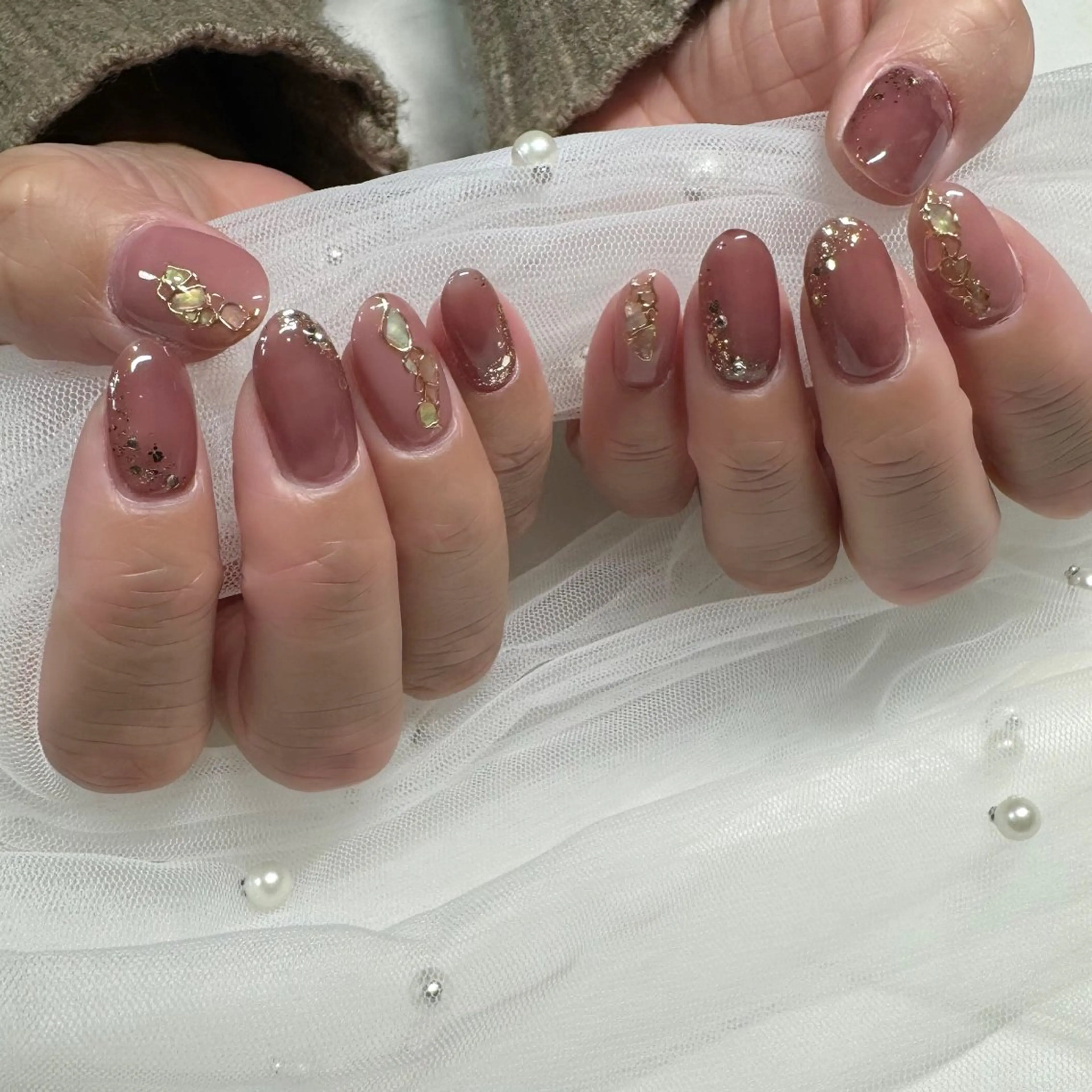 ネイル ジェルネイル 東 千夏のネイルデザイン