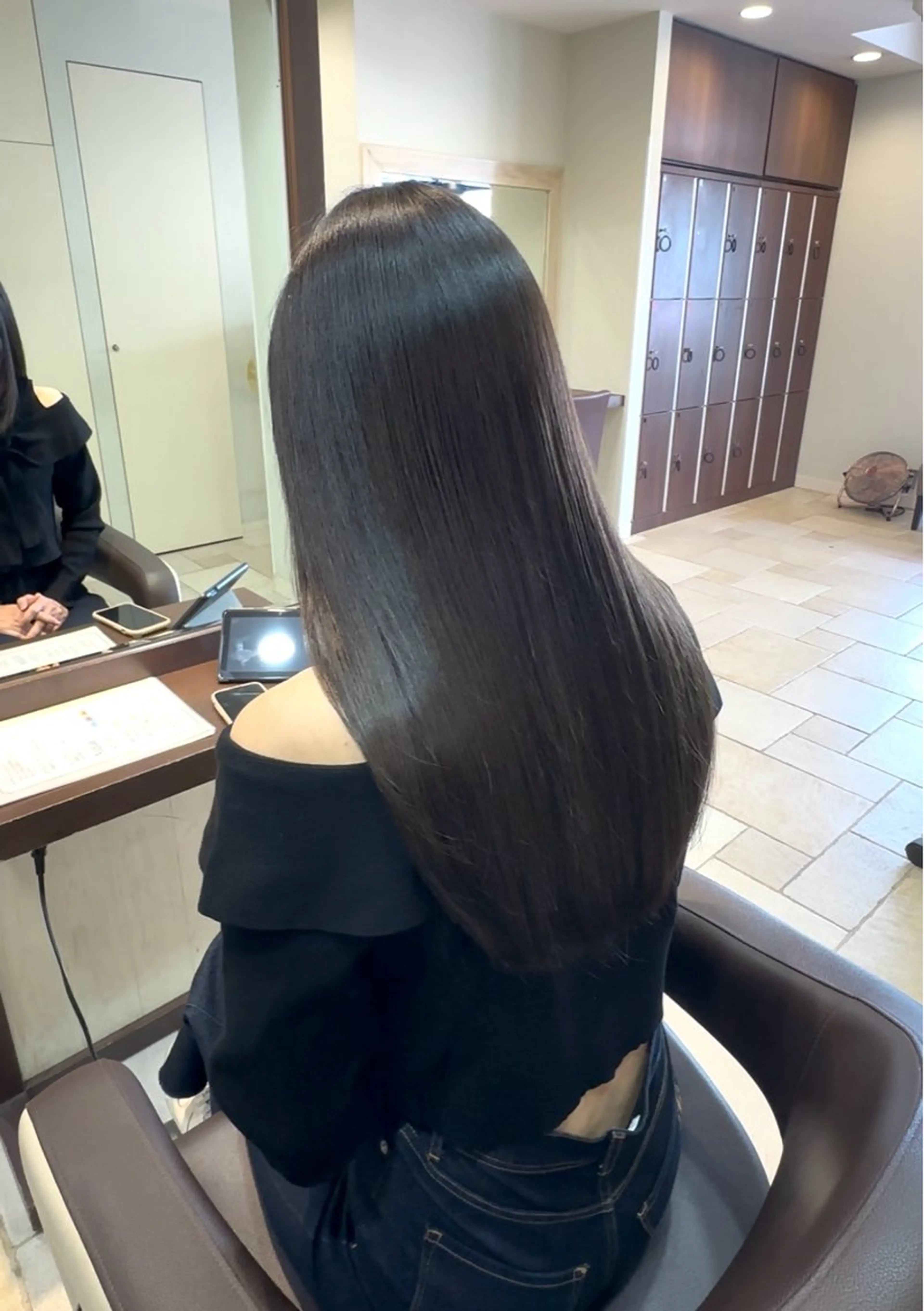 ロング 勝見 美春のヘアスタイル