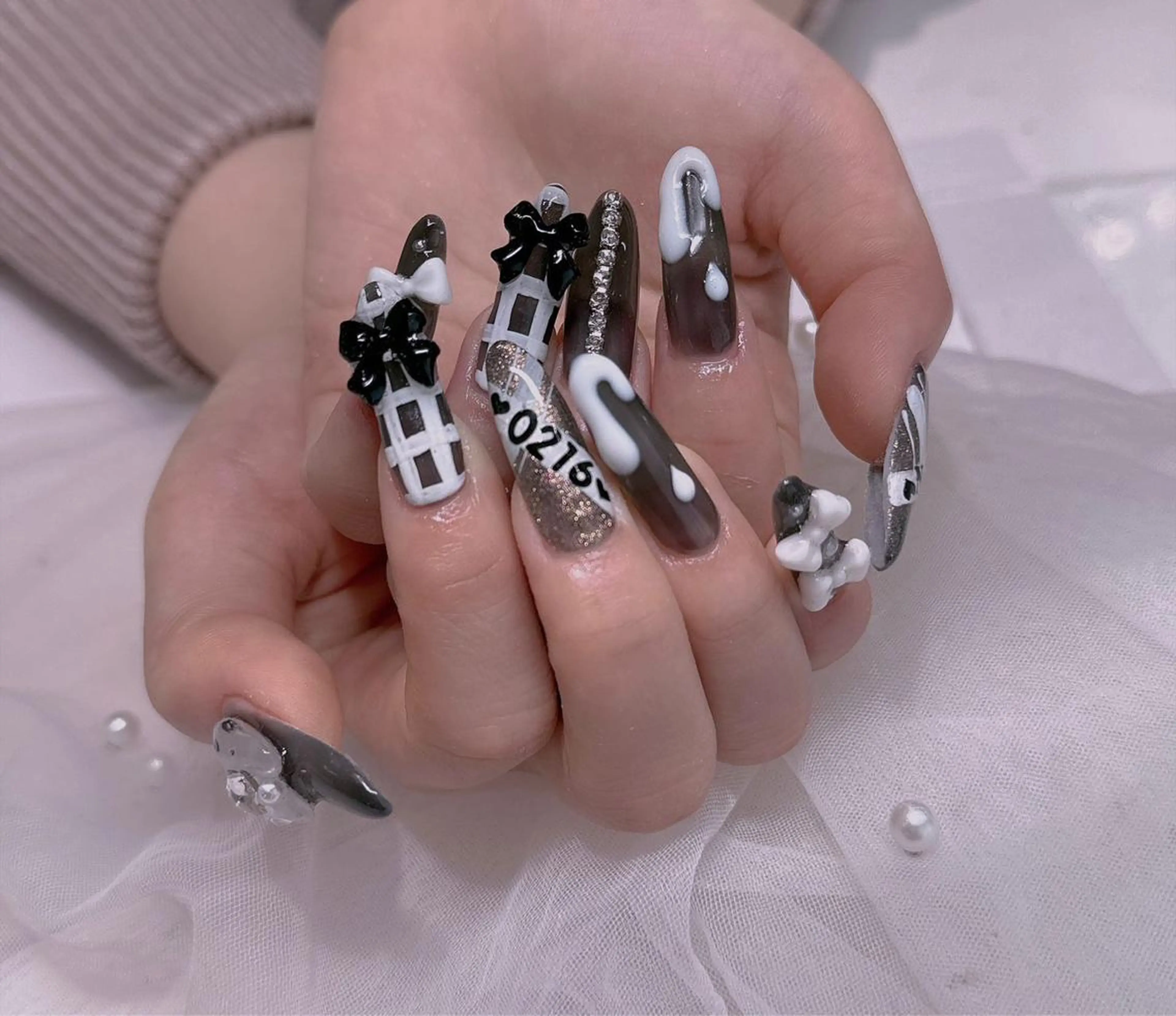 ネイル 長さだし専門店 M2　rikaのネイルデザイン