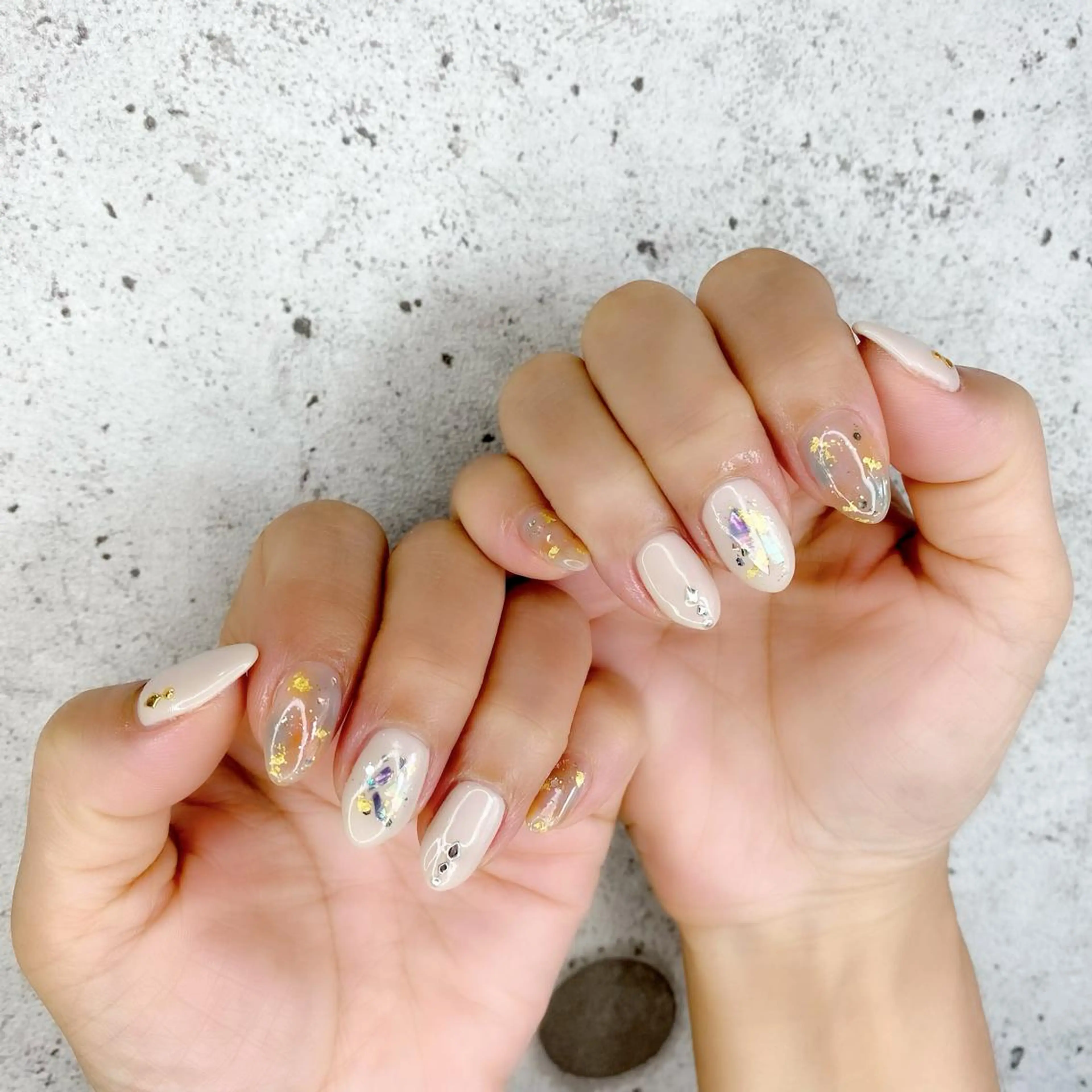 ショート カラー パーマ ヘアアレンジ メンズ キッズ ネイル マツエク・マツパ ハンドネイル Salon Ｋのネイルデザイン