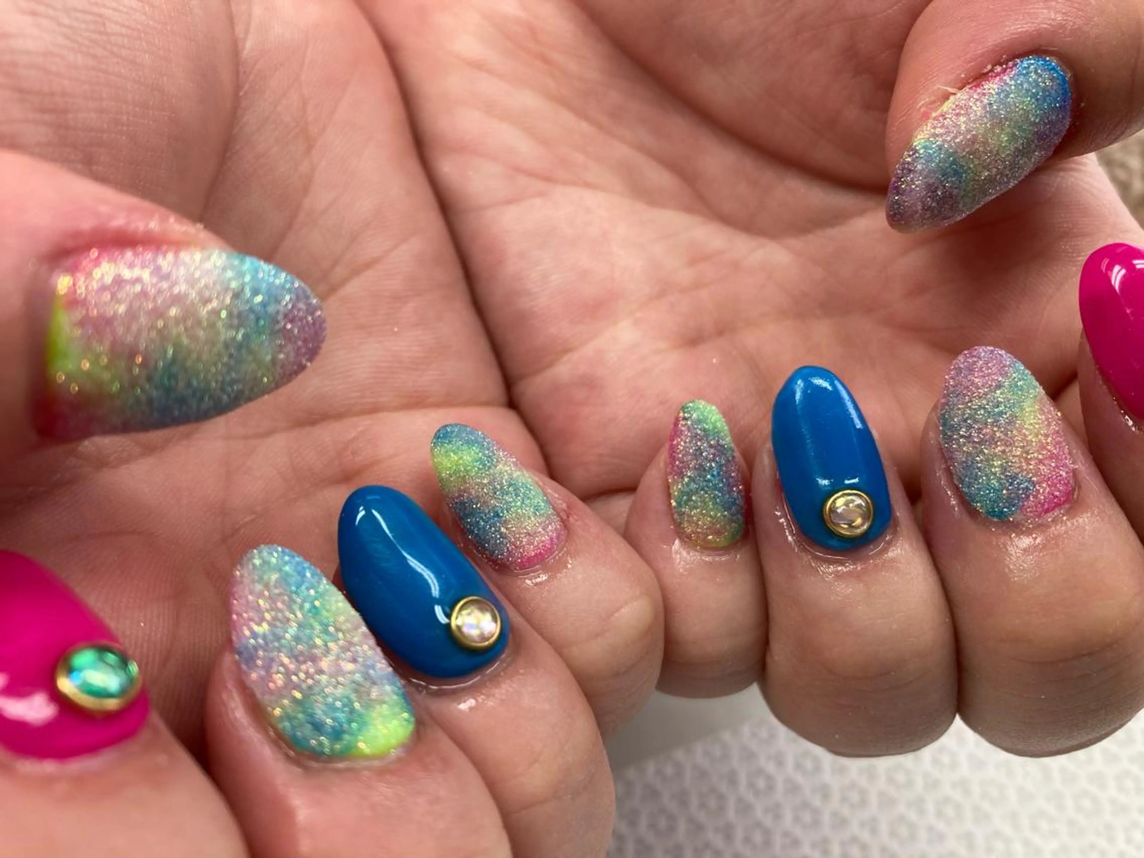 ネイル ニュアンスネイル🌈 MYU Nailsのネイルデザイン