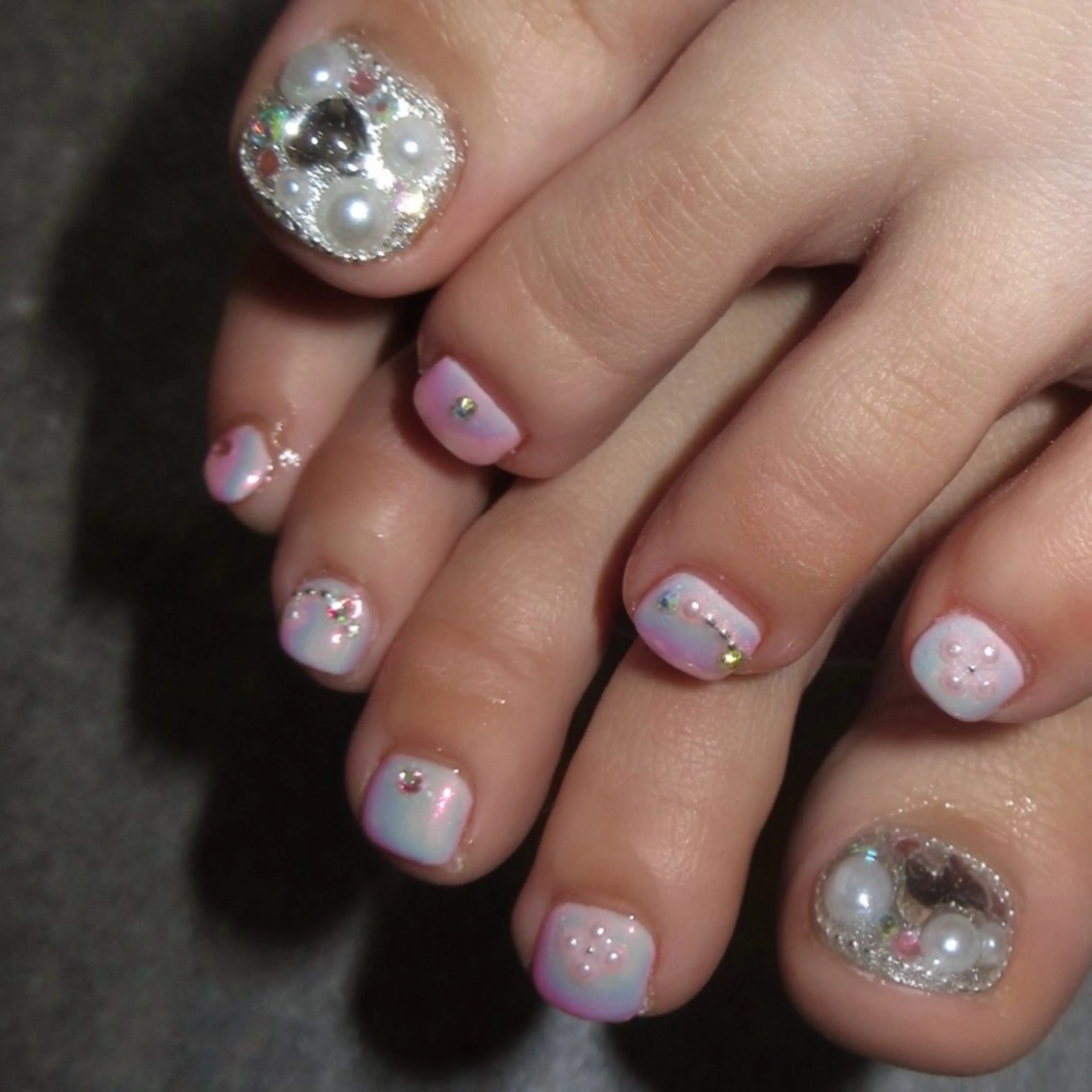 ネイル フットネイル 【REVE】。*. cocoro⋆.*のネイルデザイン