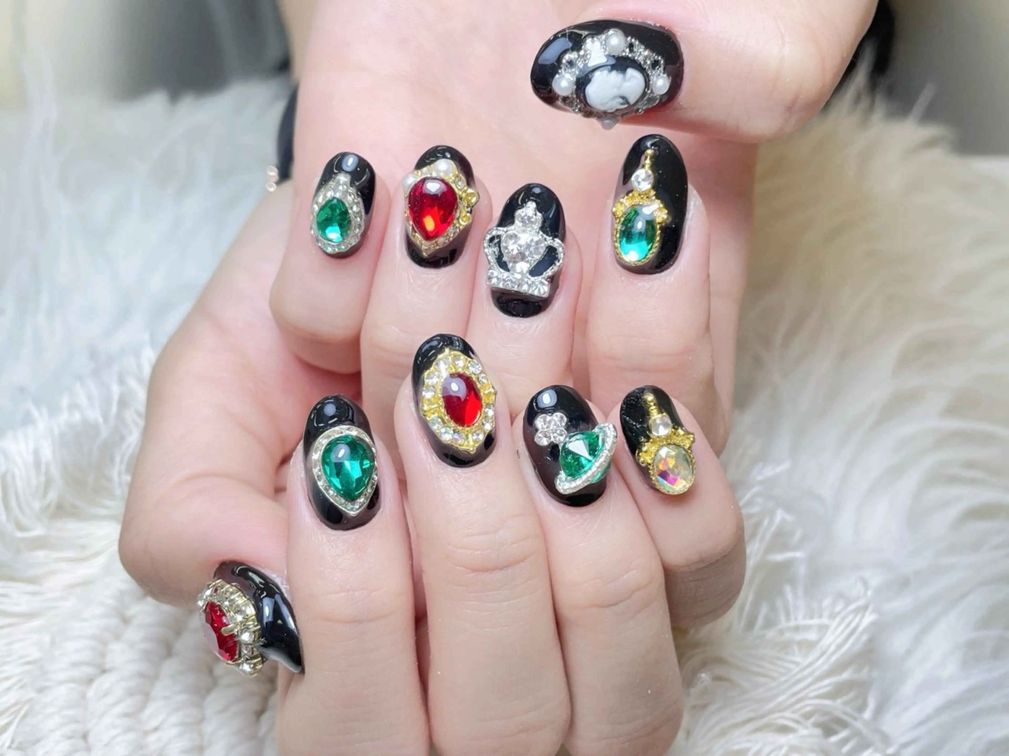 ショート princess👑 木戸　唯のネイルデザイン