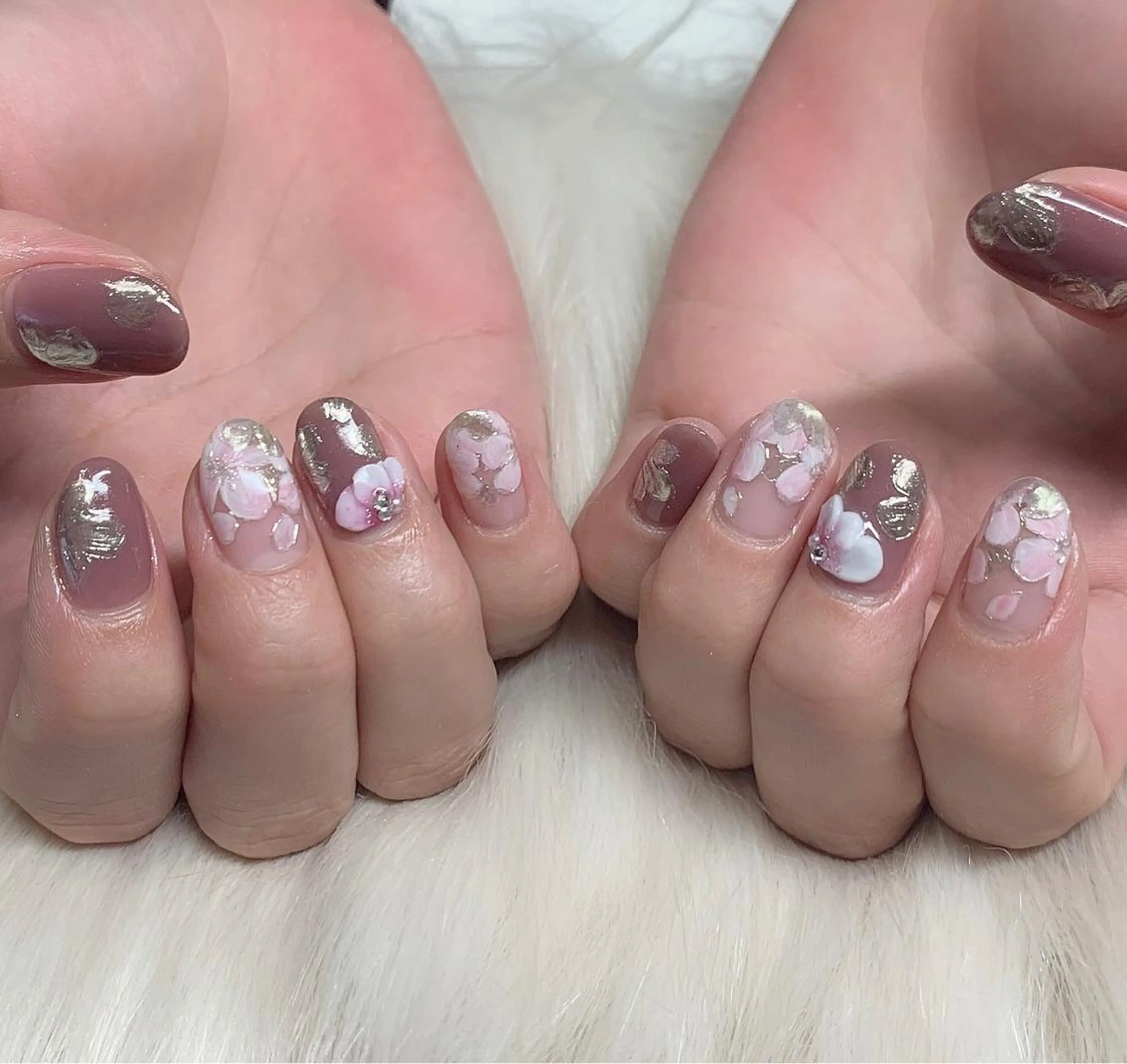 ネイル アートネイル 桜ネイル Nail Salon Momoのネイルデザイン