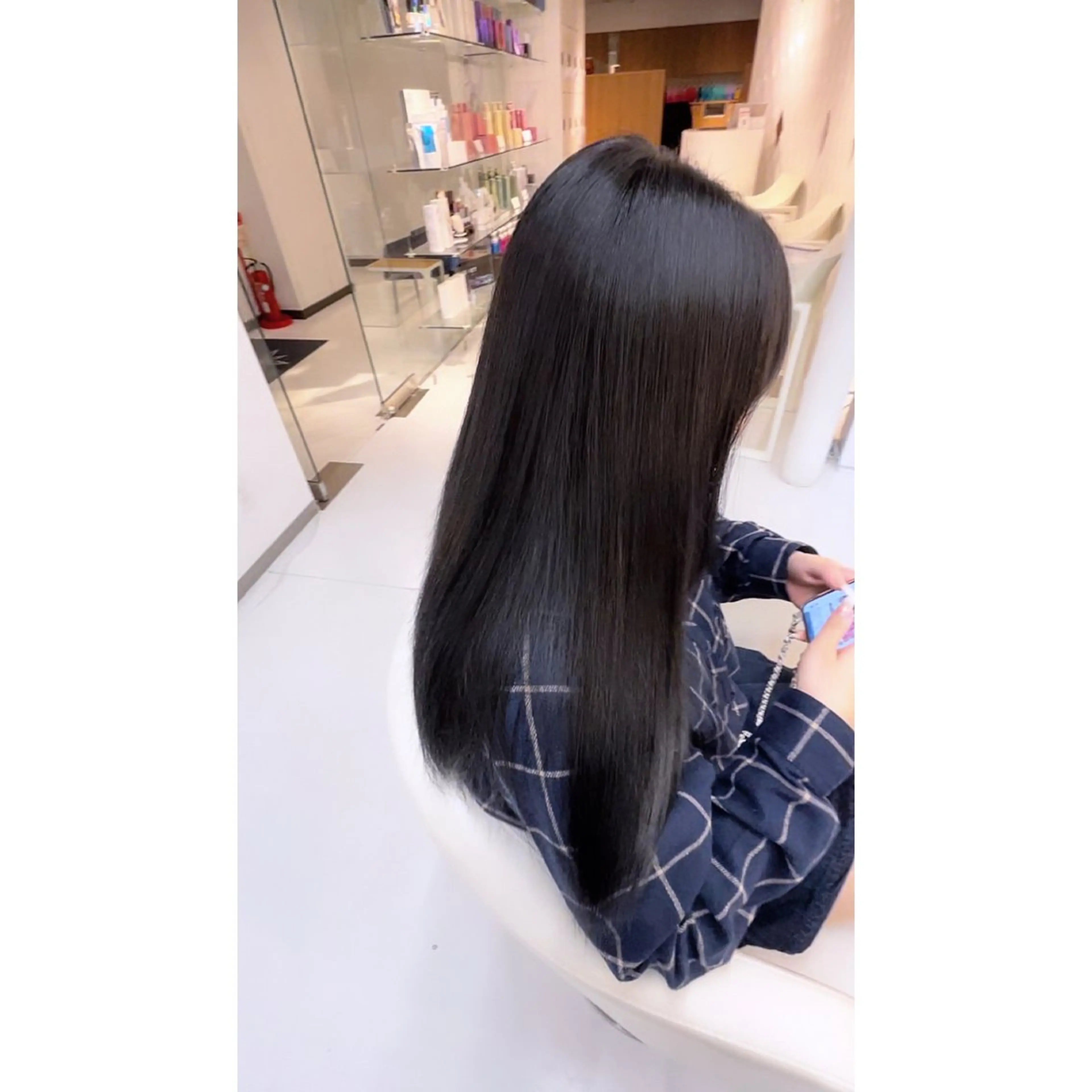 ロング カラー 髪質改善 涼音 🫧前髪お助け美容師のヘアスタイル