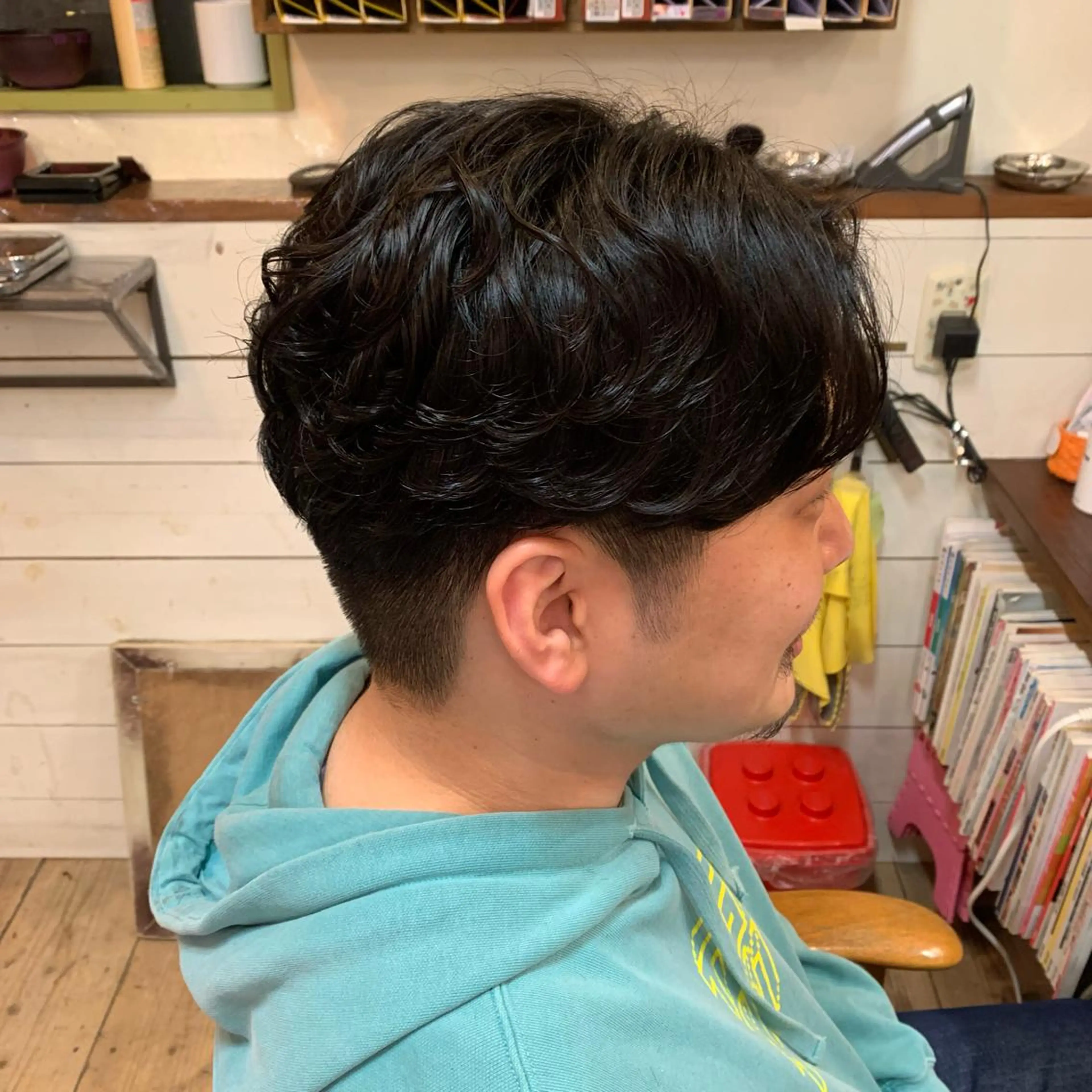 パーマ メンズ “ととのう”ヘッドス パ🌿本多麻亜優のヘアスタイル