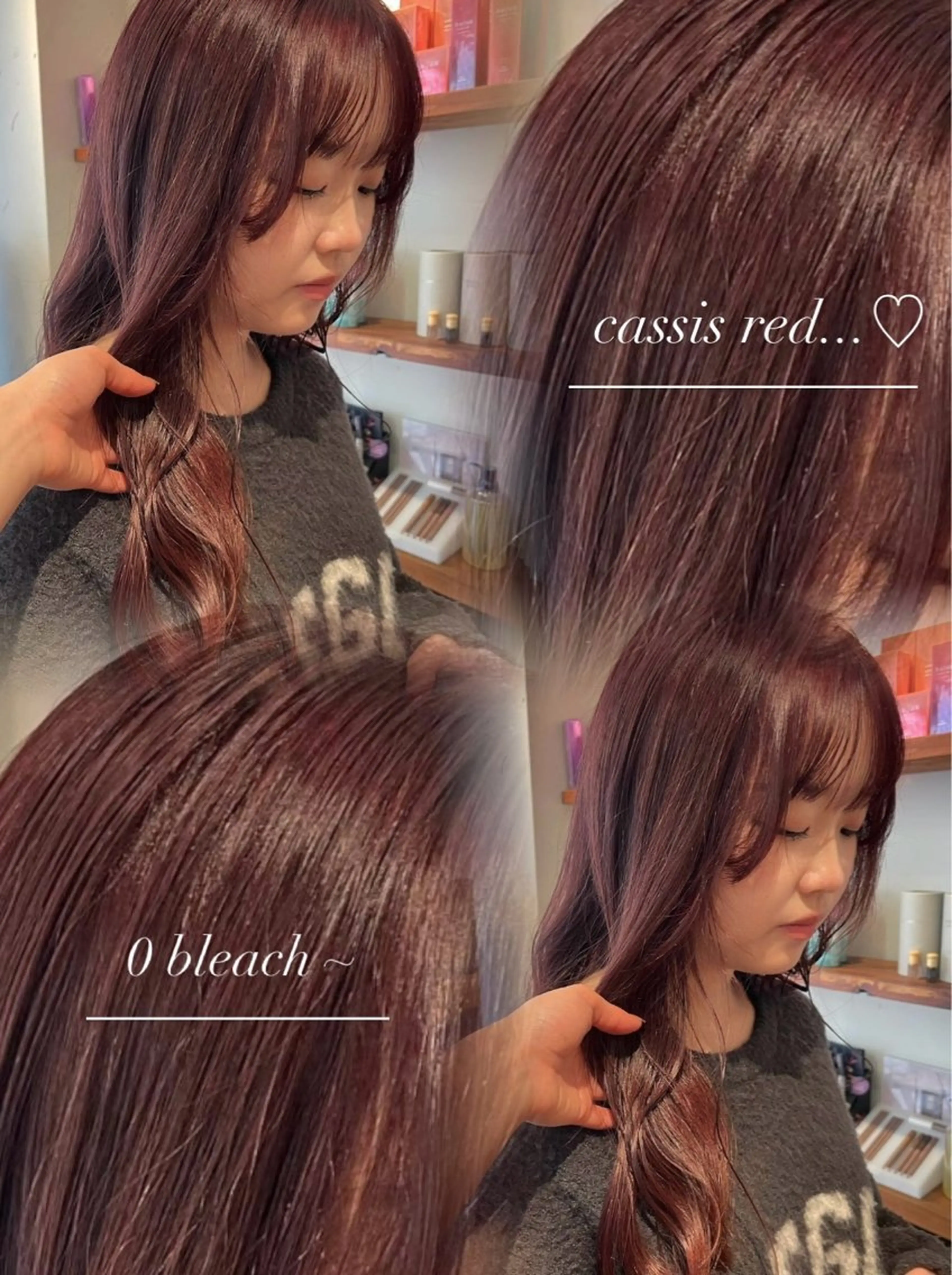 ロング カラー ヘアカラー koiki/赤味消し /艶カラー🎀✨のヘアスタイル