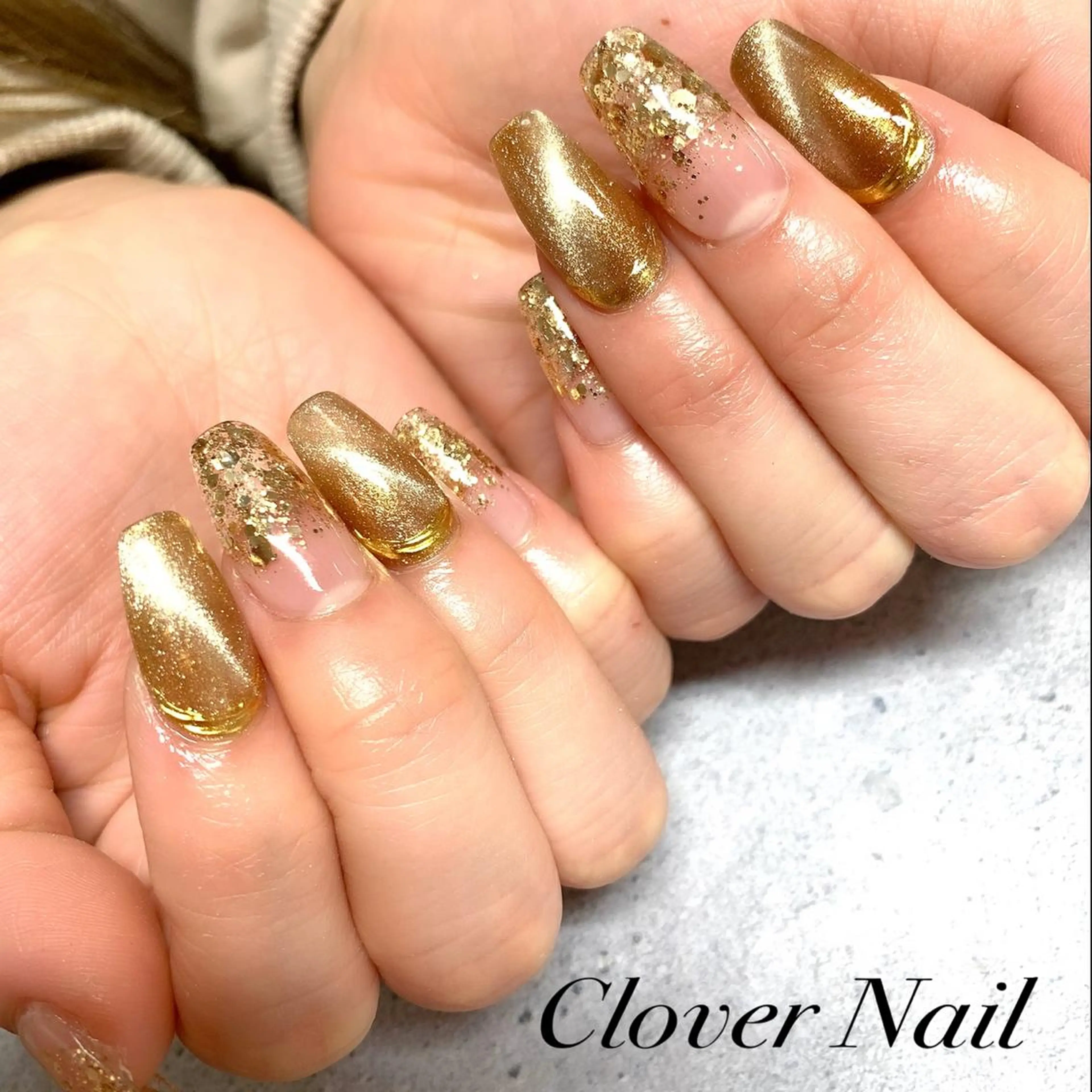 ネイル ハンドネイル clover nailのネイルデザイン