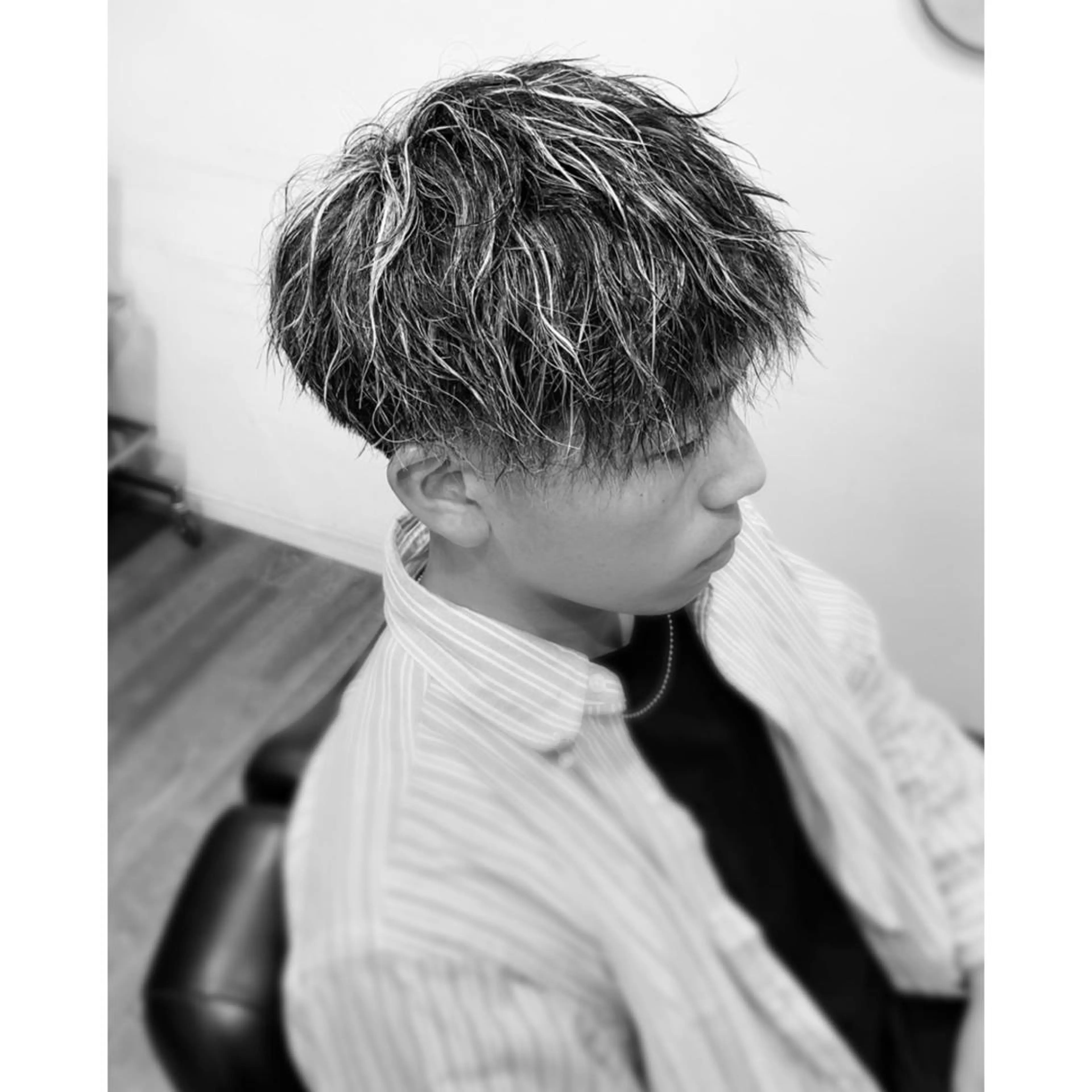 ミディアム メンズ 時久 葵のヘアスタイル