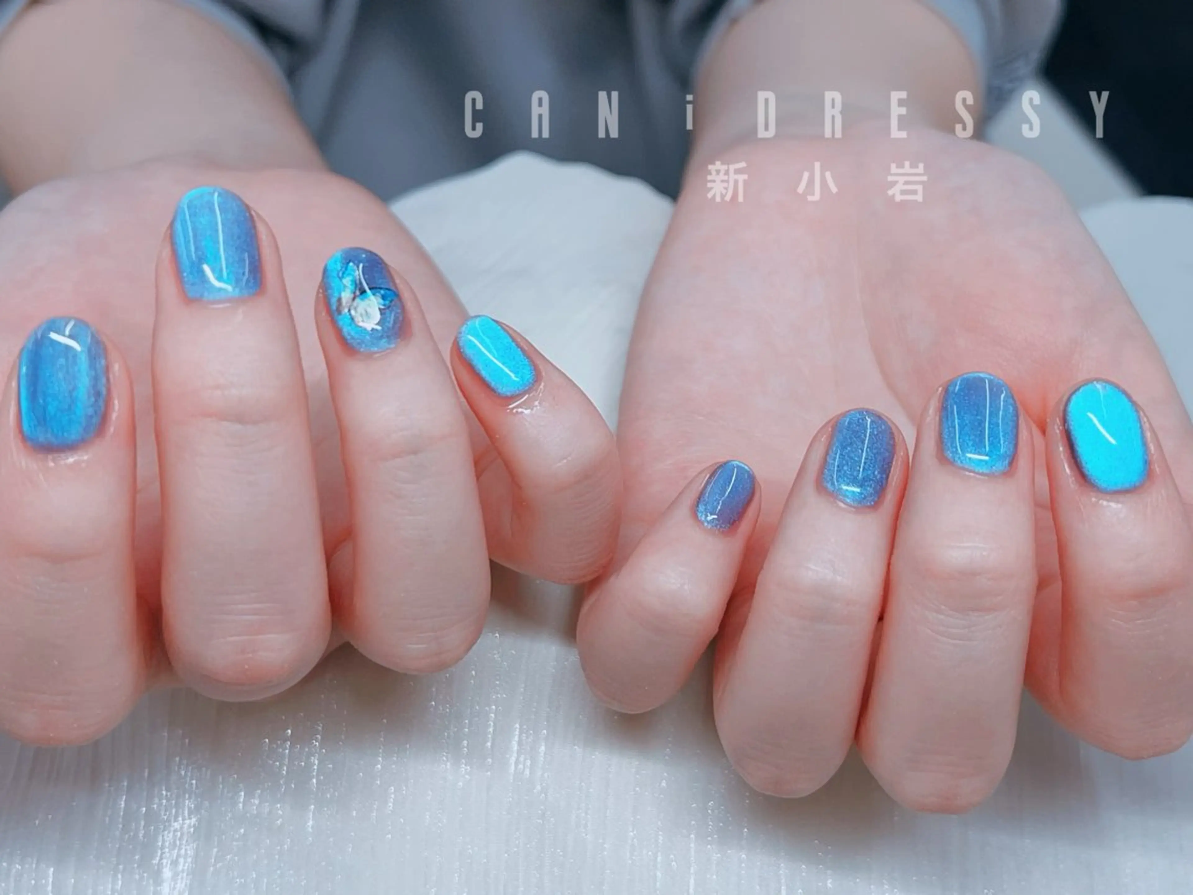 ネイル マグネットネイル ハンドネイル キャンアイドレッシー 新小岩のネイルデザイン