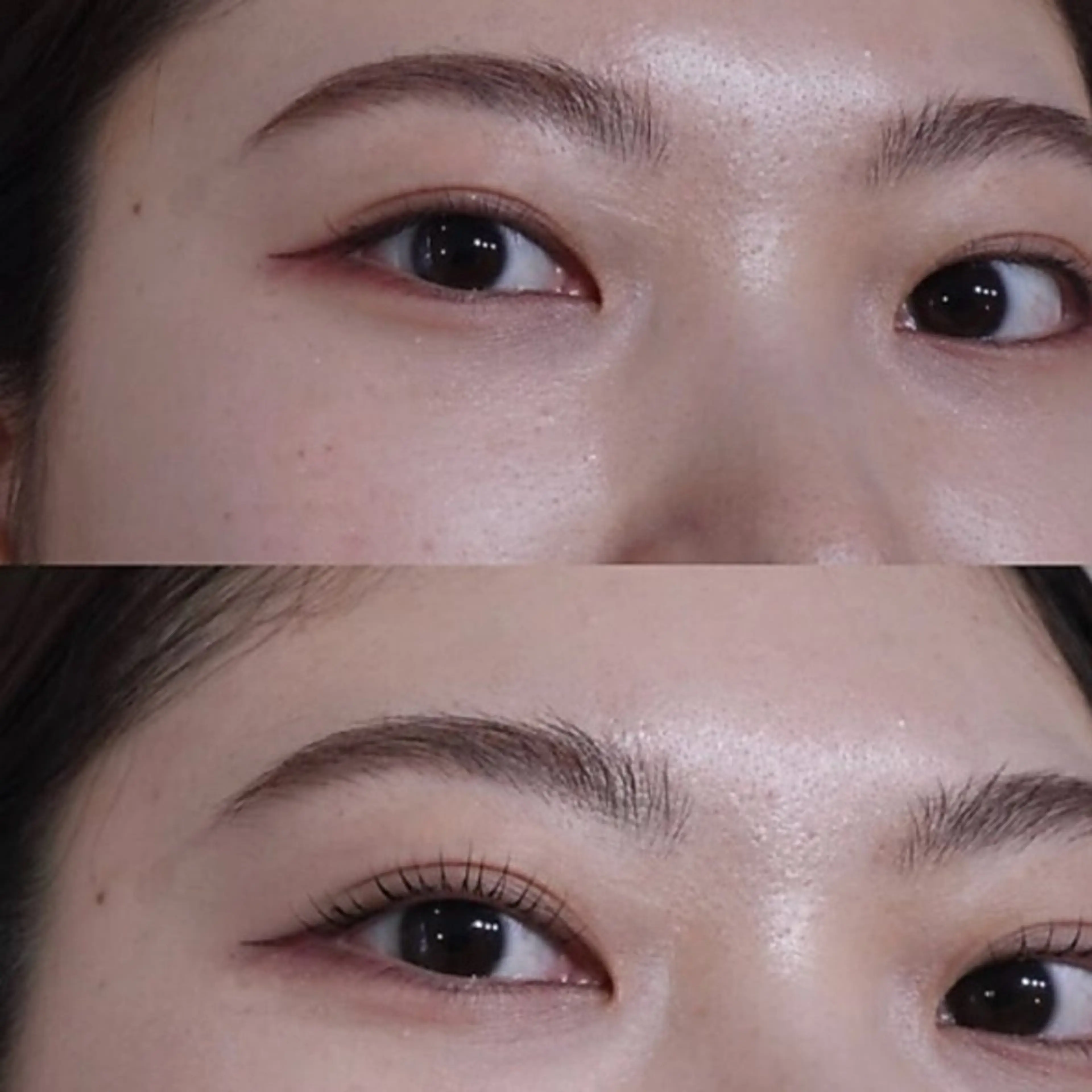 眉毛スタイリング+まつげパーマ【お顔撮影可能な方のみ】　注意事項ご確認の上ご予約をお願いいたします。の写真