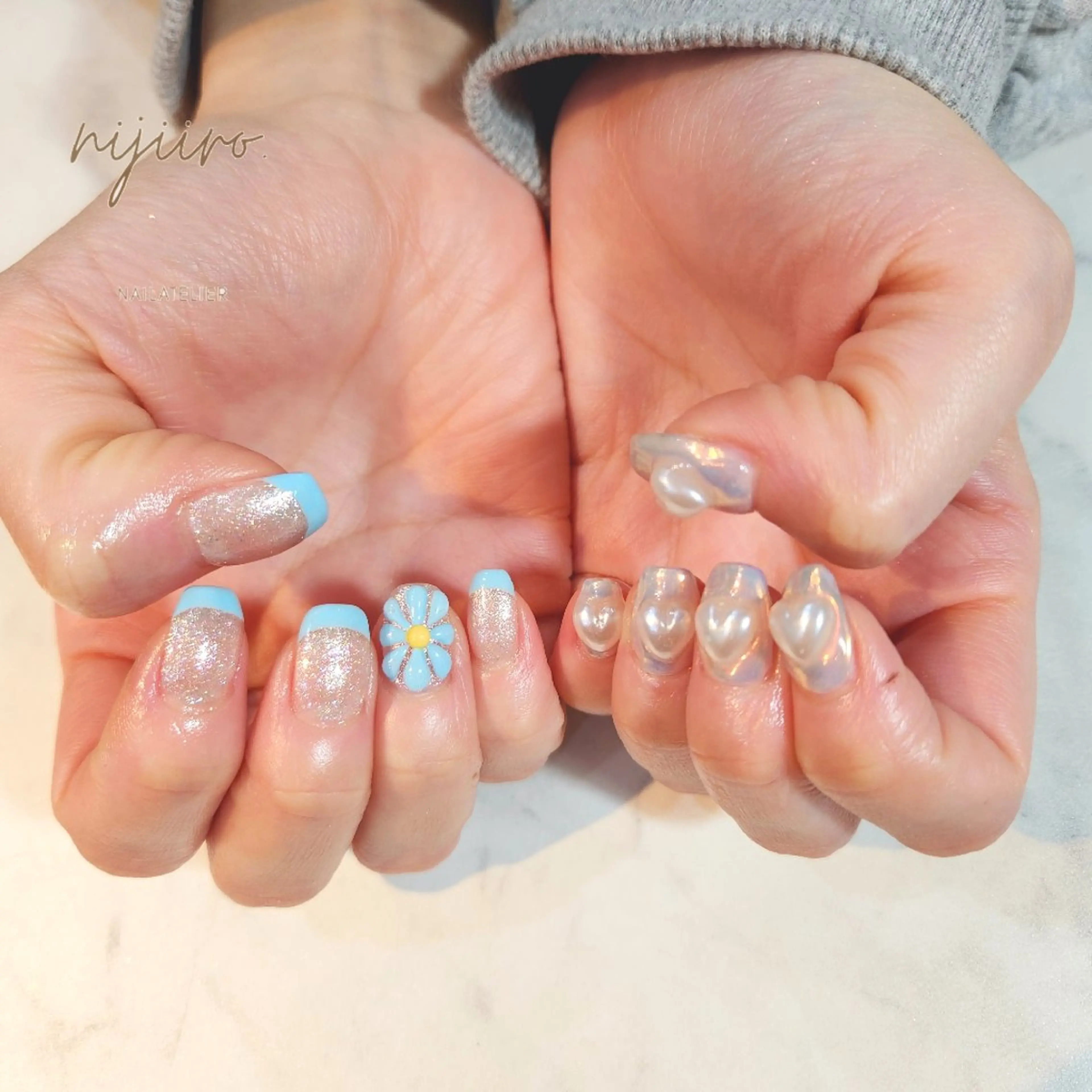 ネイル ハンドネイル nijiiro🌈 サトウのネイルデザイン
