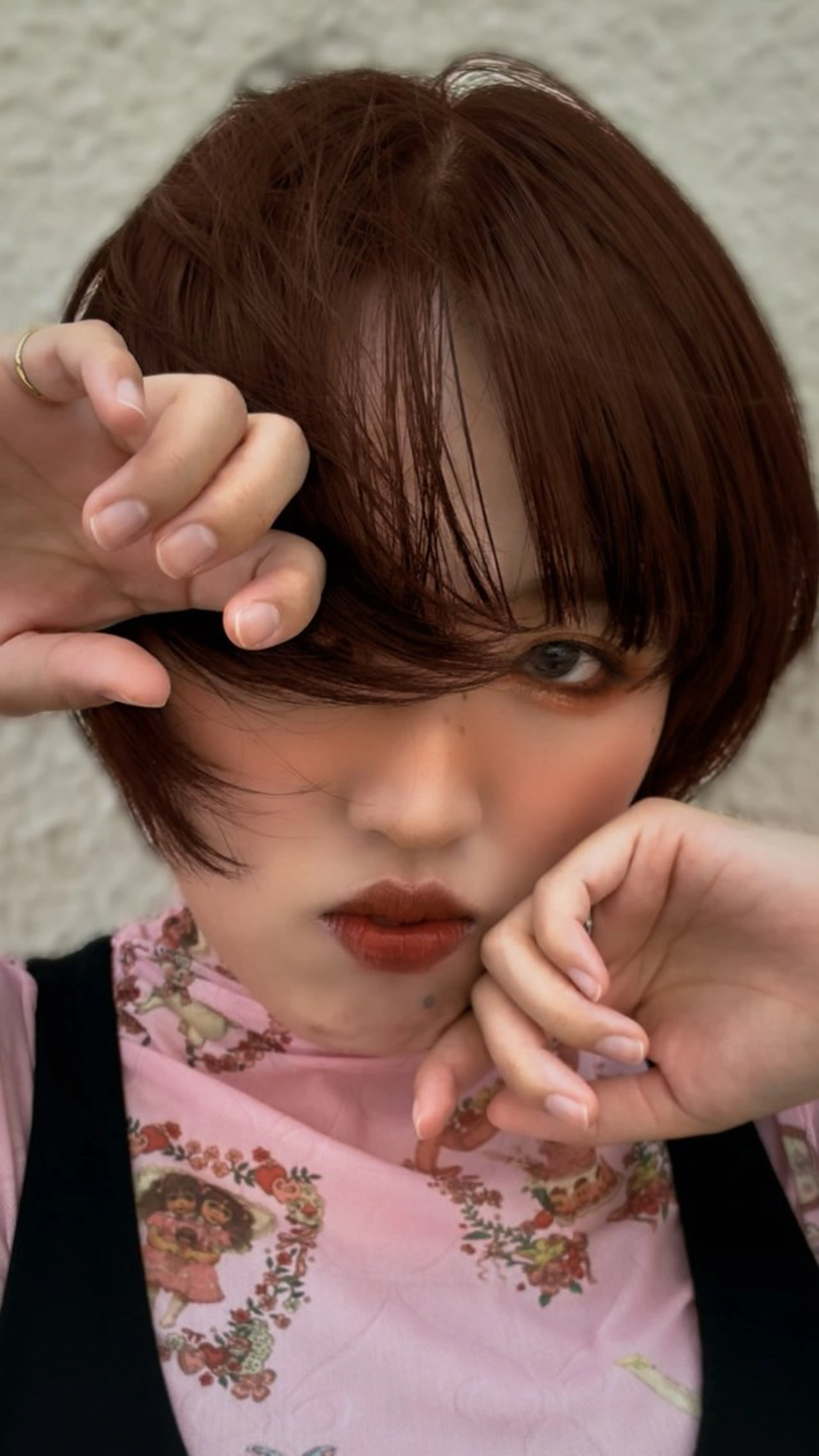 ショート カラー zephyr momonaのヘアスタイル