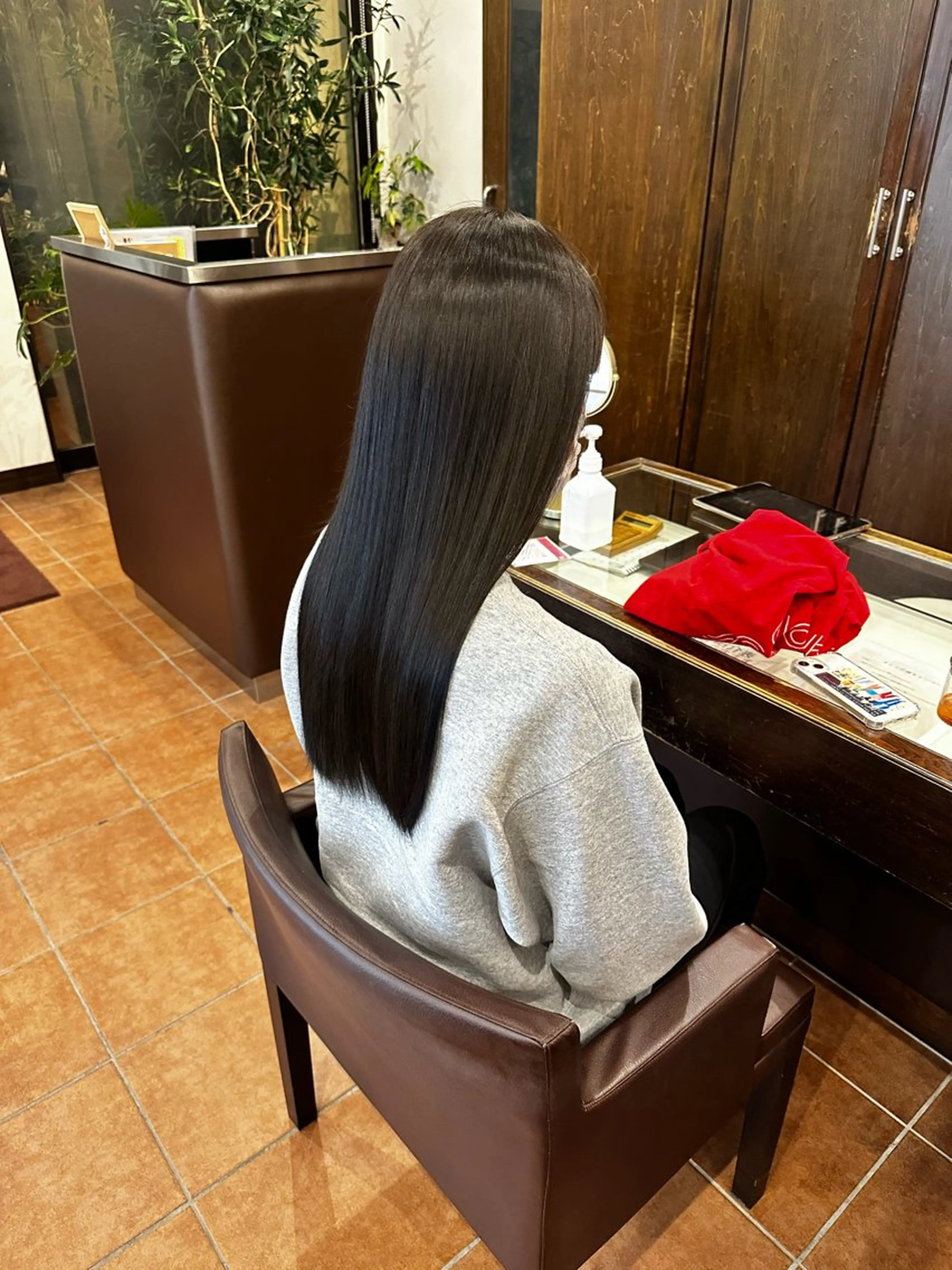 ロング カラー 和田 楓のヘアスタイル