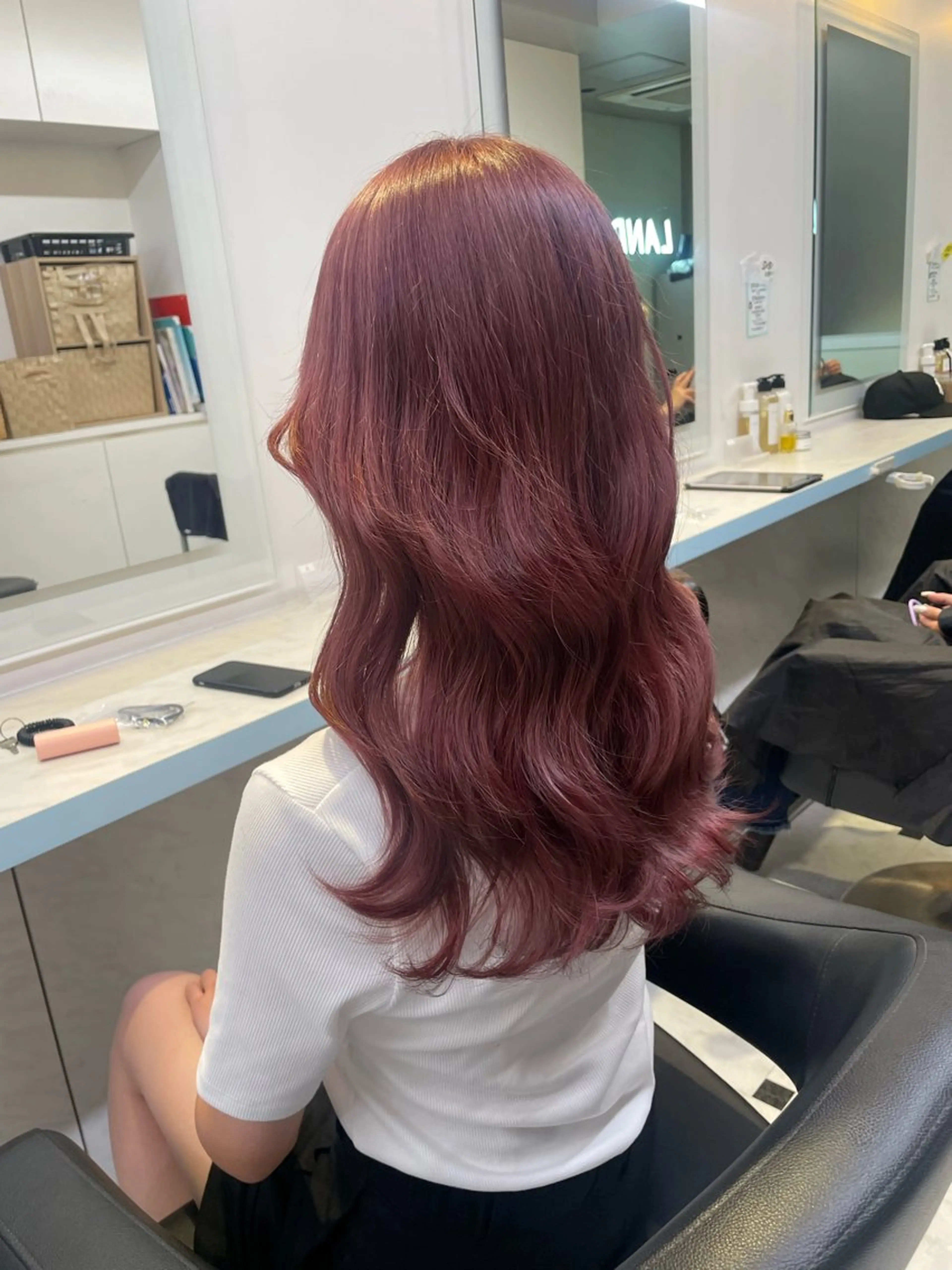 セミロング カラー カット ヘアカラー トリートメント 【美髪矯正/絹髪】 🎀hinano🎀のヘアスタイル