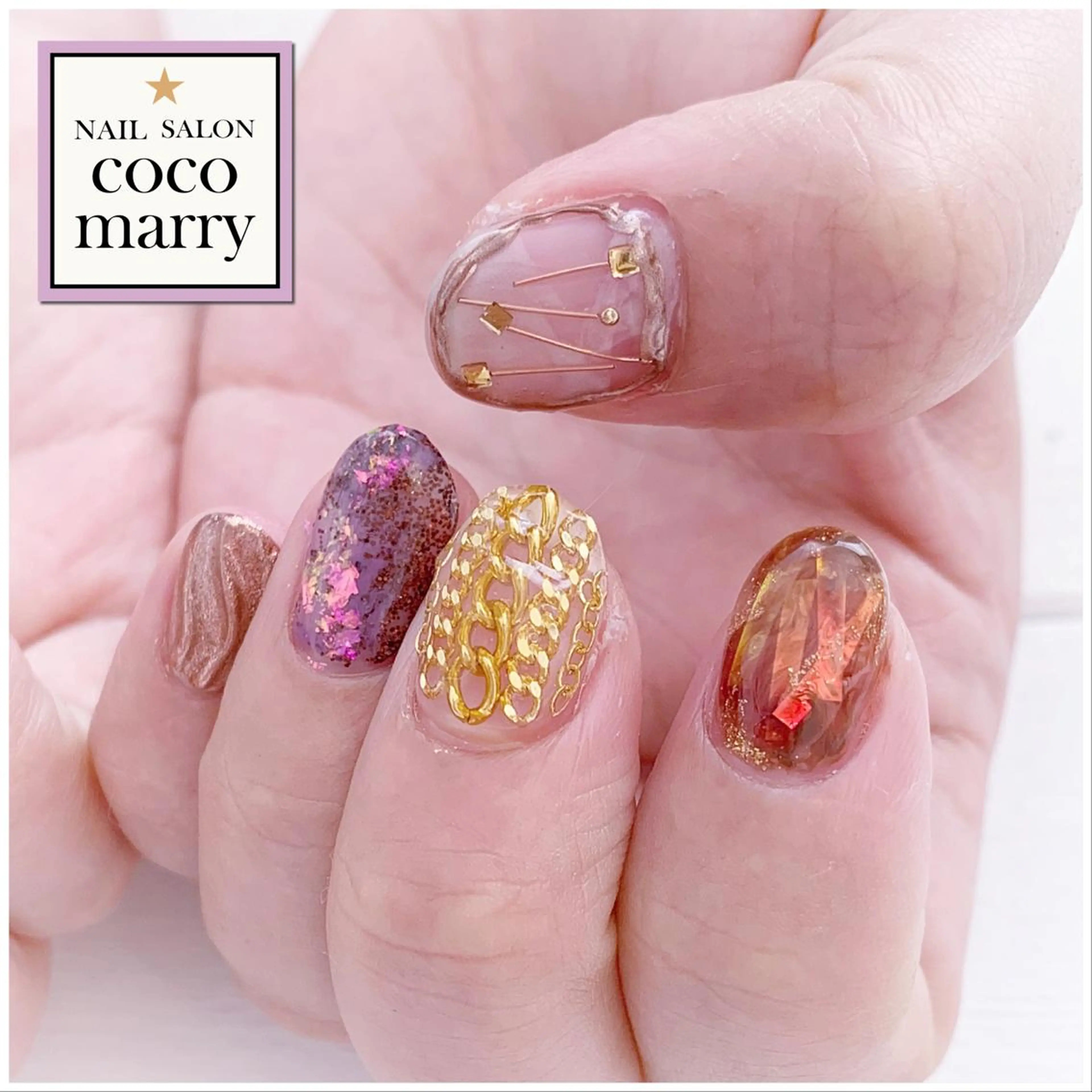 ネイル coco marry のネイルデザイン