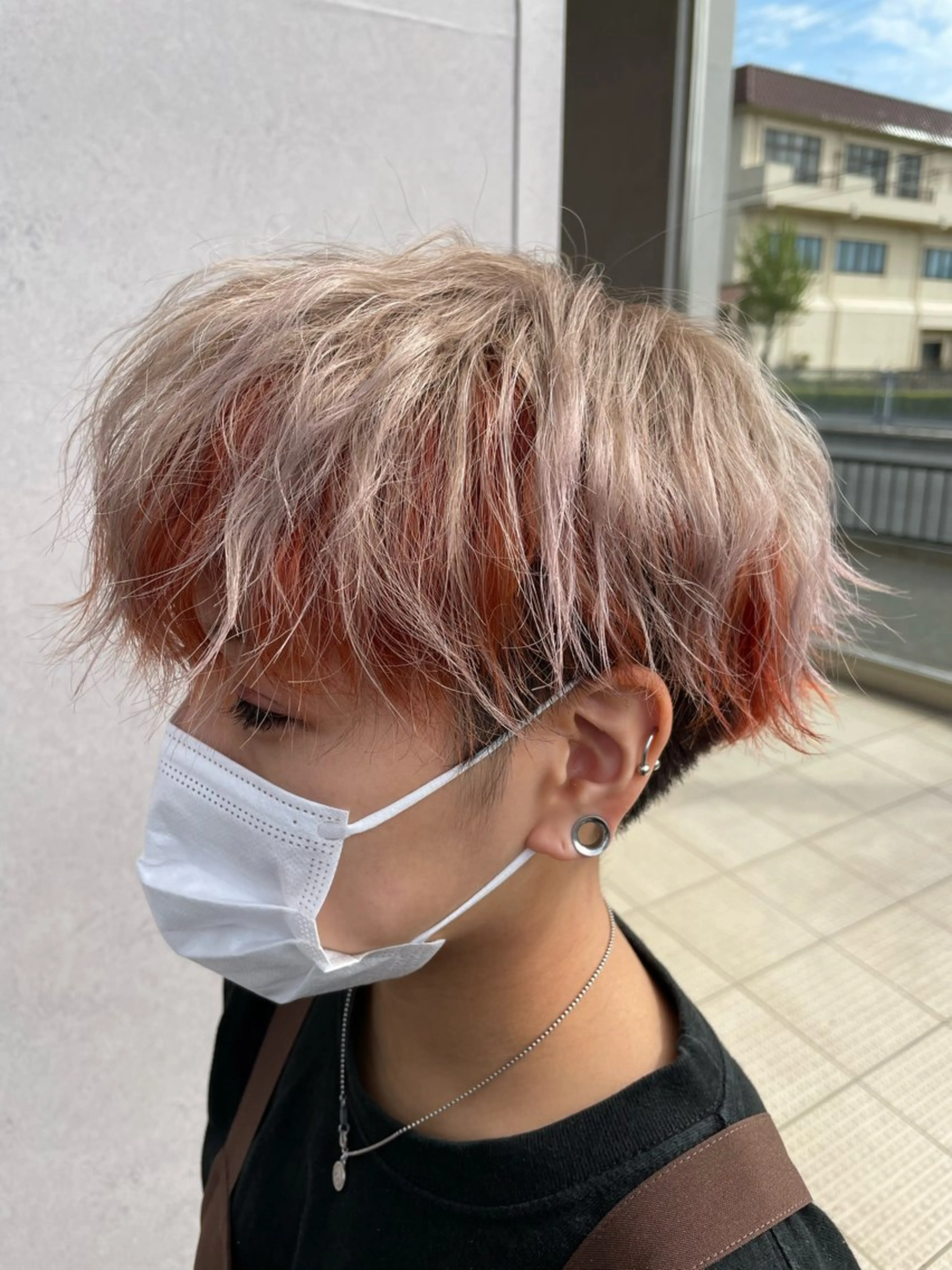 カラー メンズ 近藤 大誠のヘアスタイル