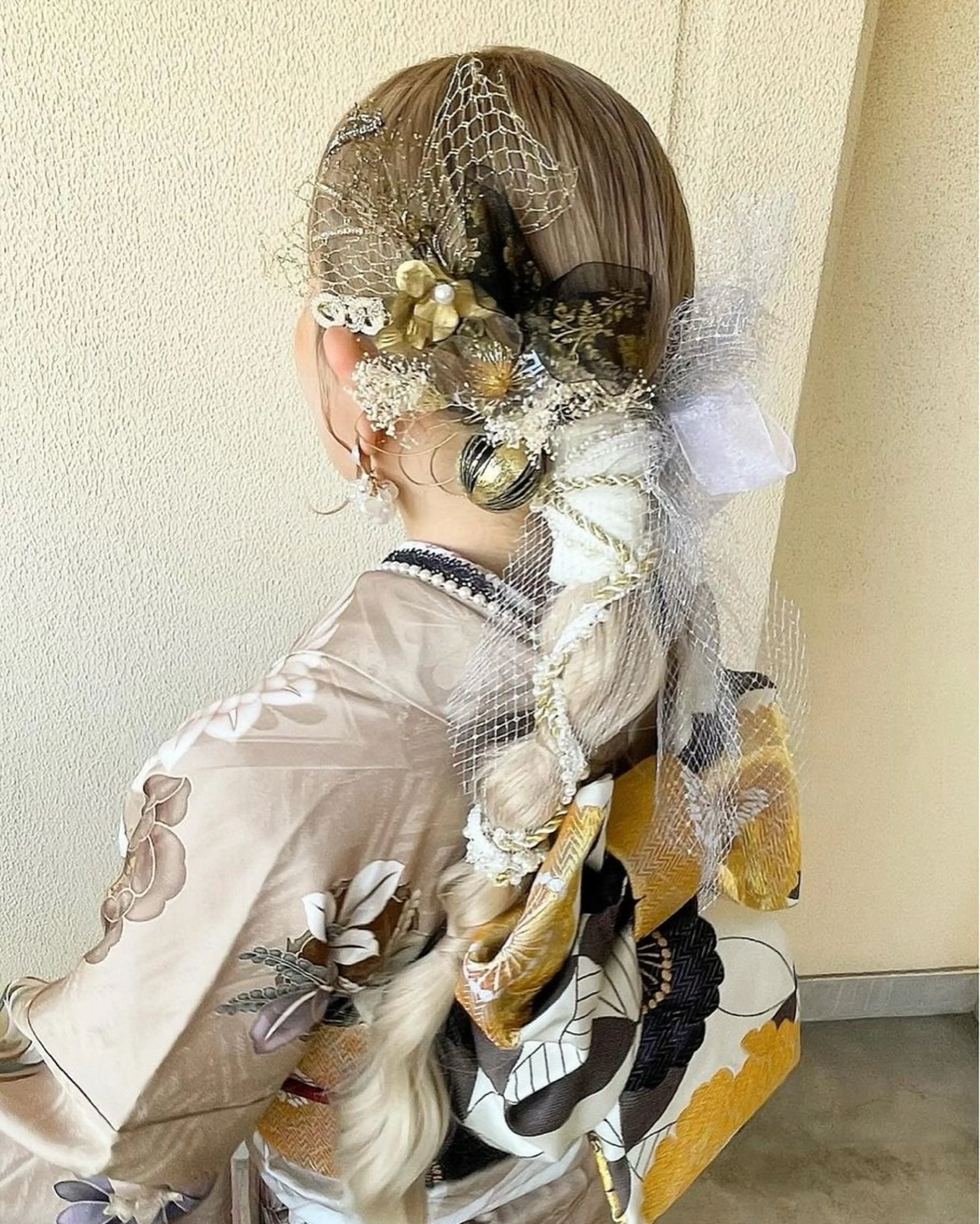 ヘアアレンジ ヘアセット 透明感カラー🎀 Honokaのヘアスタイル