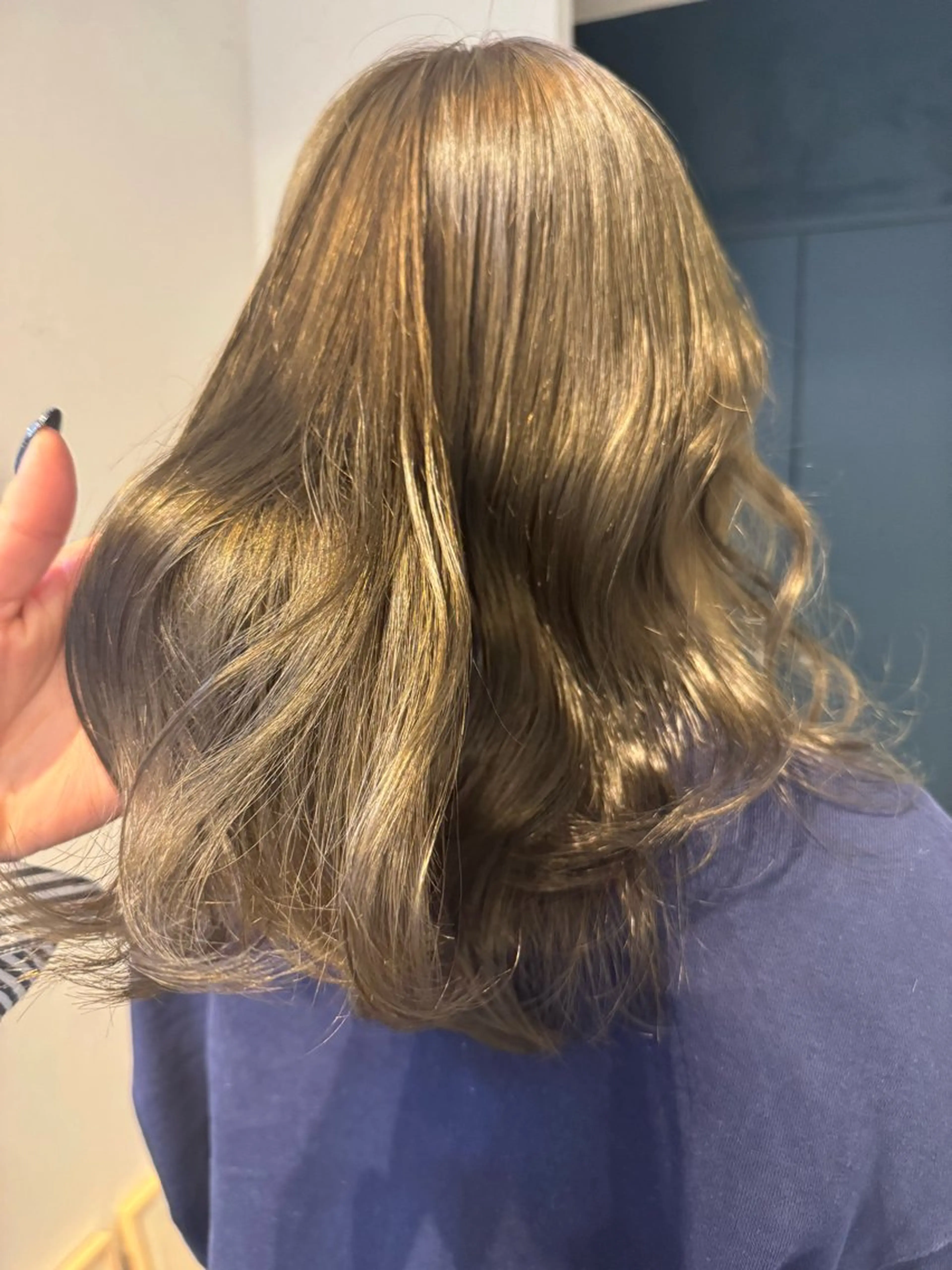 カラー ベージュカラー ヘーゼル YURiA レイヤー🫧のヘアスタイル