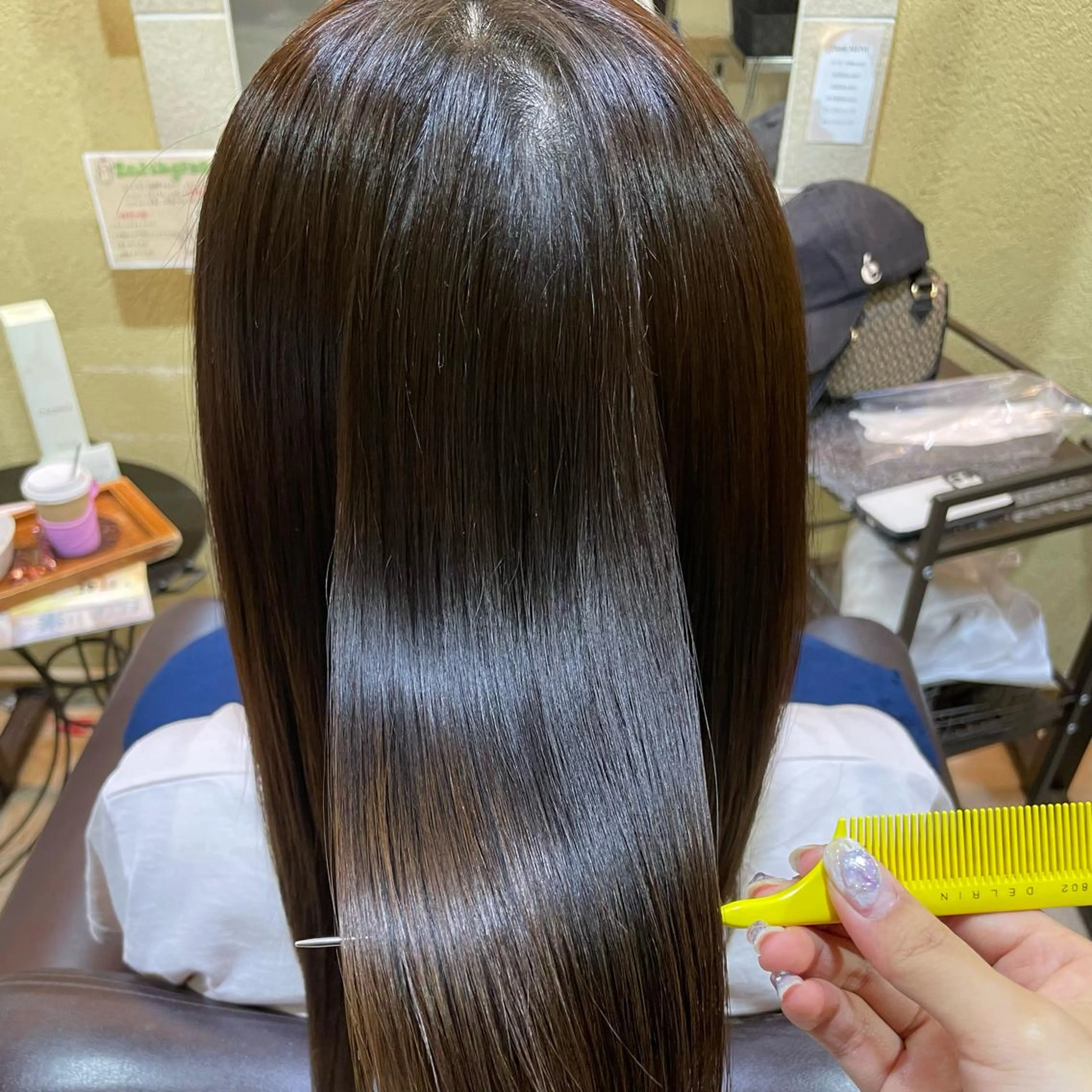 ロング カラー 艶髪/巻ける縮毛矯正 /髪質改善naoのヘアスタイル