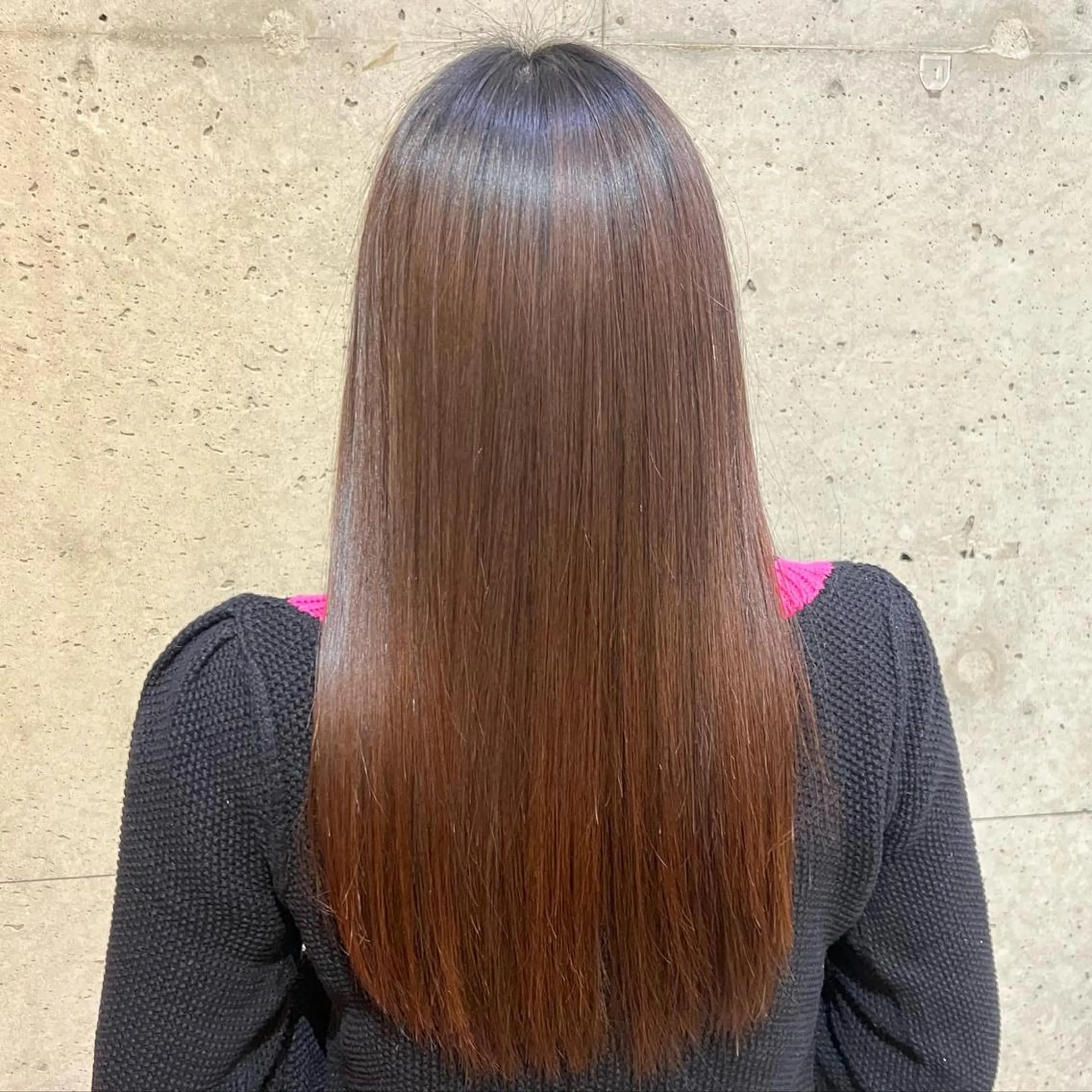 セミロング カラー ✨縮毛矯正/髪質改善 錦糸町/松坂拓馬のヘアスタイル