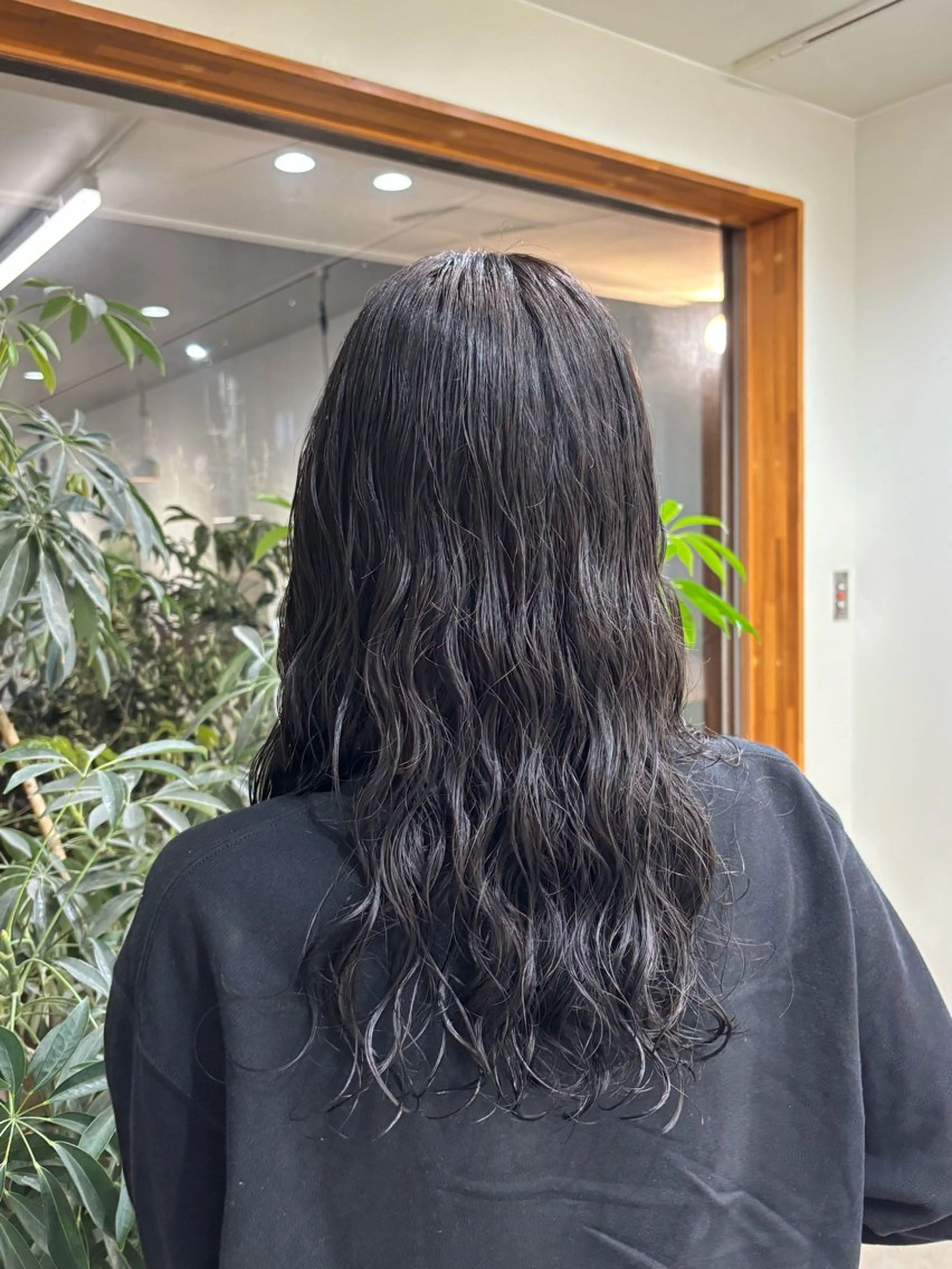 ロング カラー 村田 杏のヘアスタイル